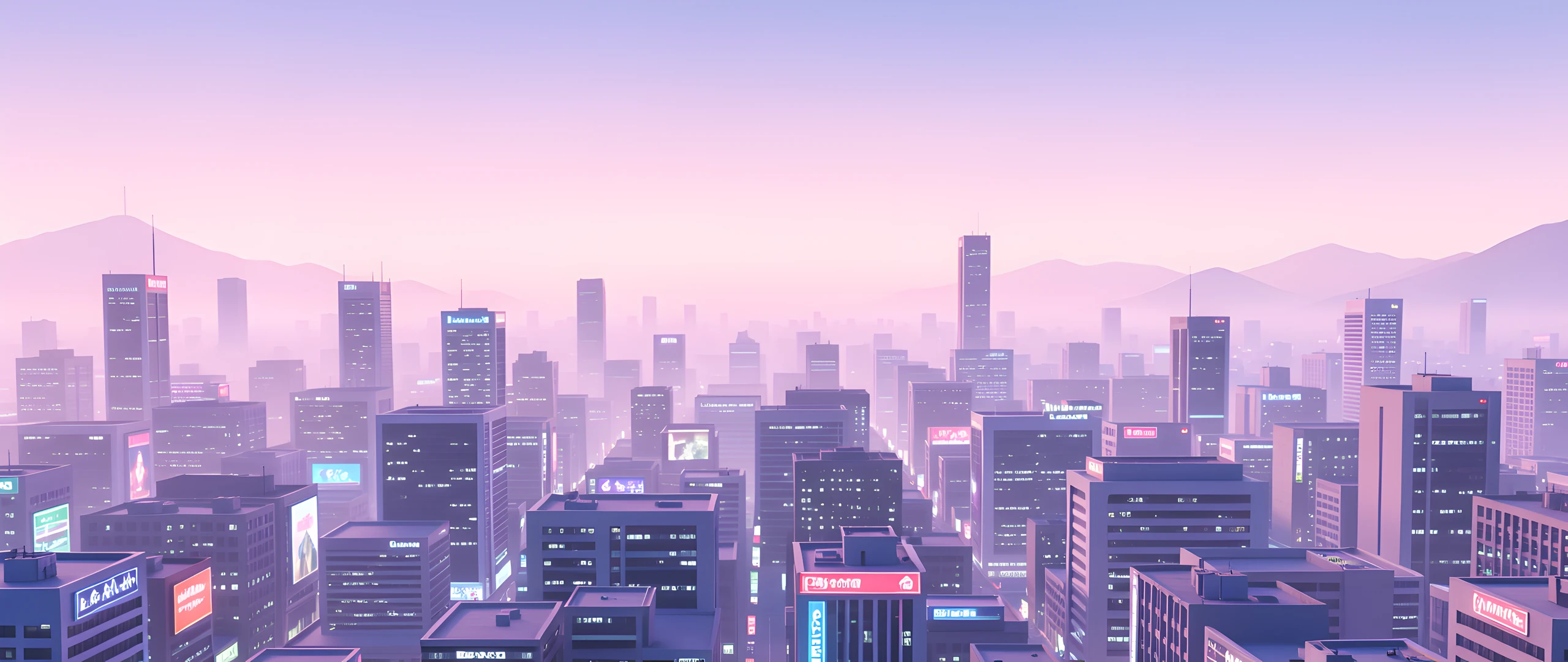 Neon Cityscape