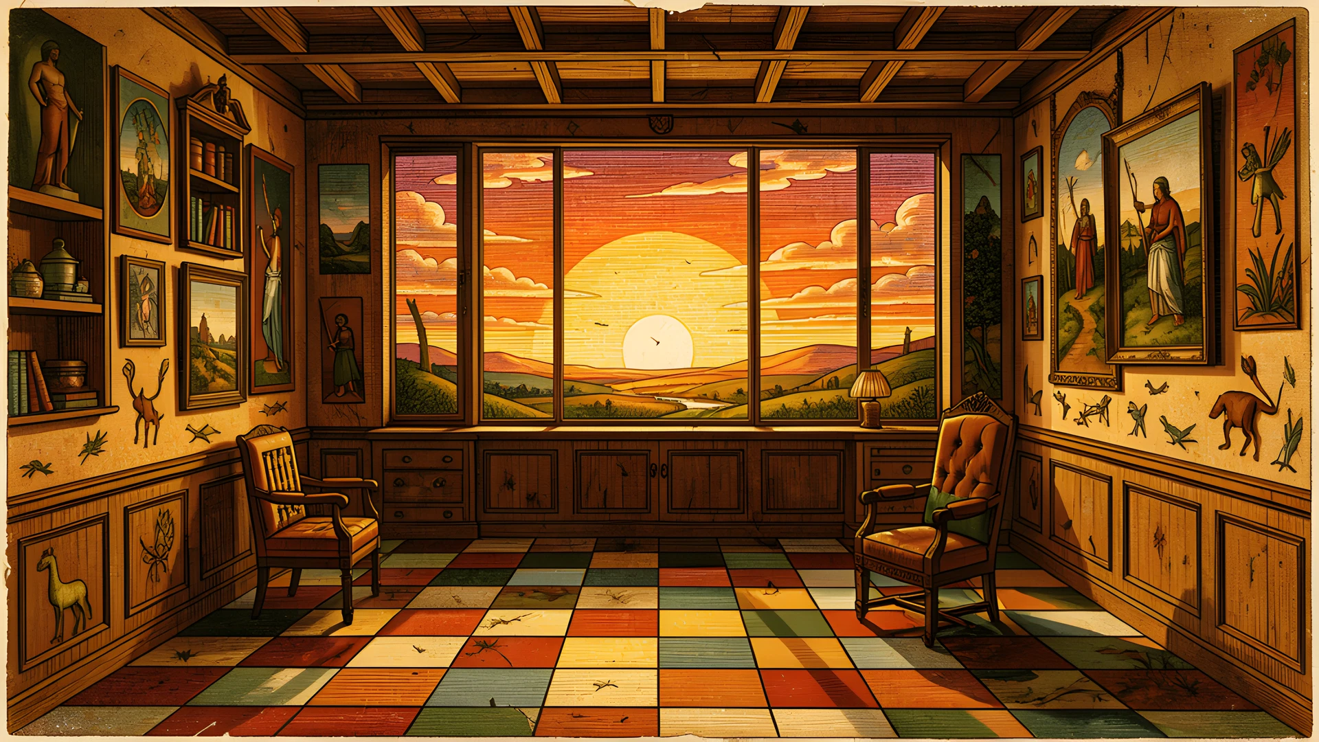 Leonardo Sunset
