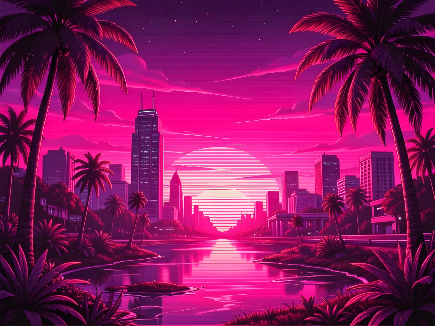 Renaissance Sunset Glow