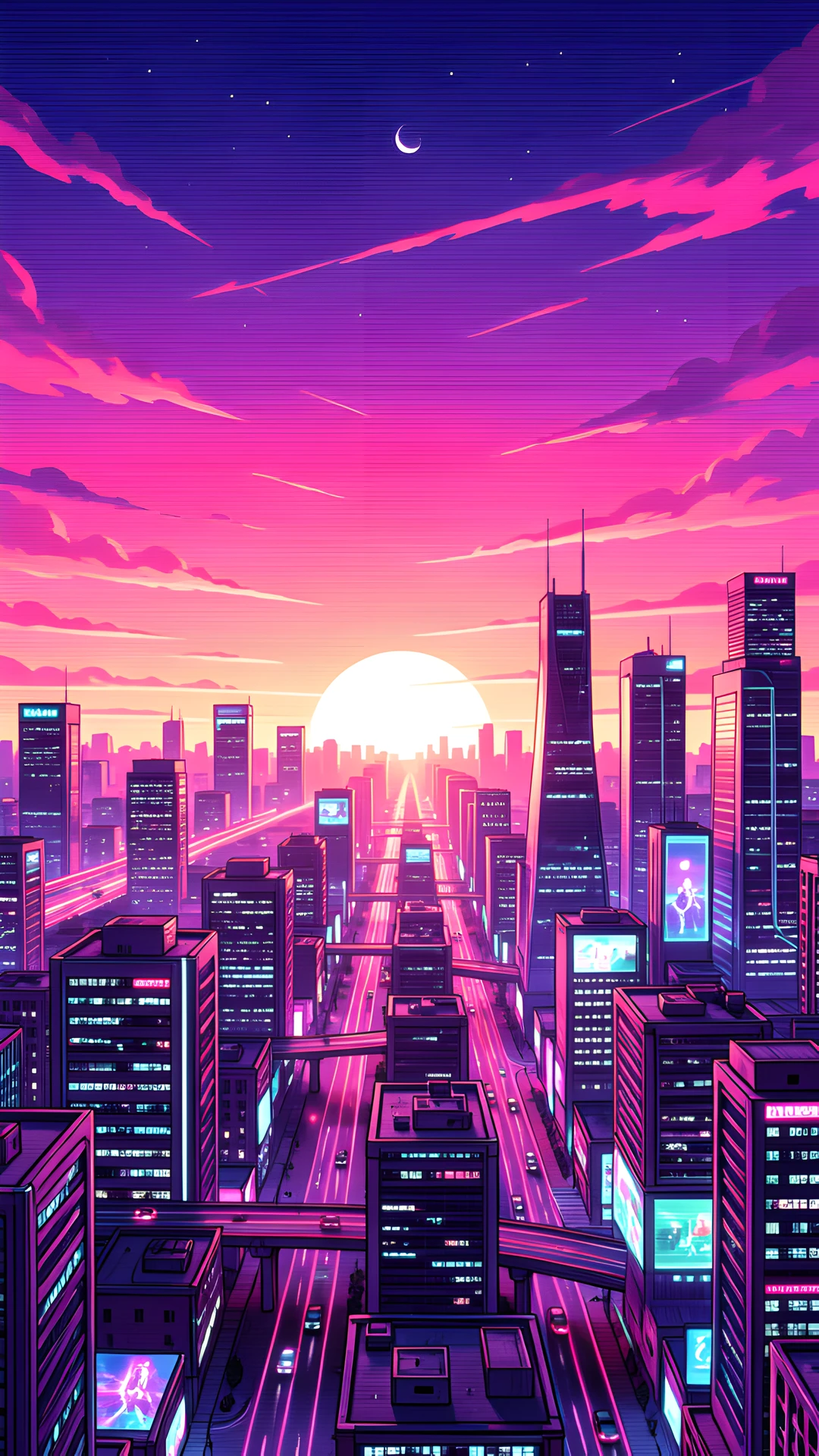Neon Cityscape