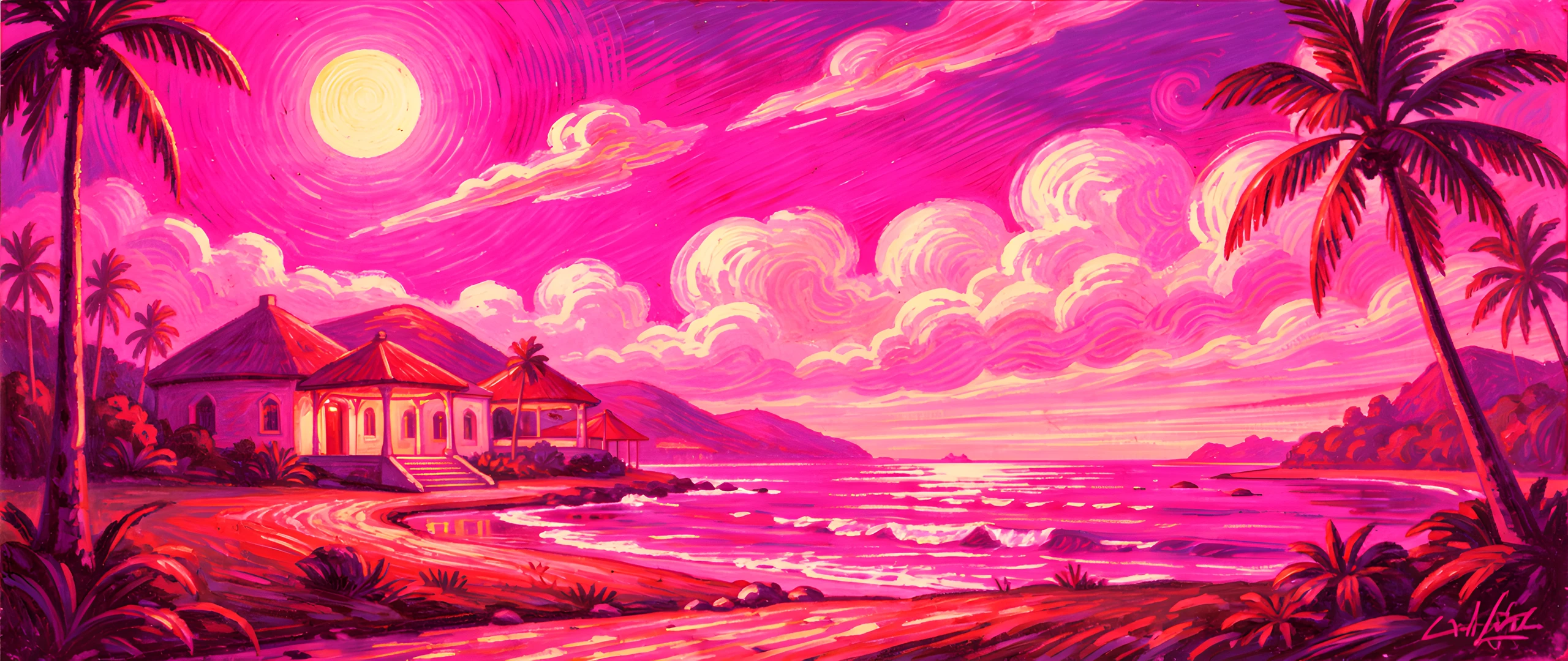 Neon Cityscape