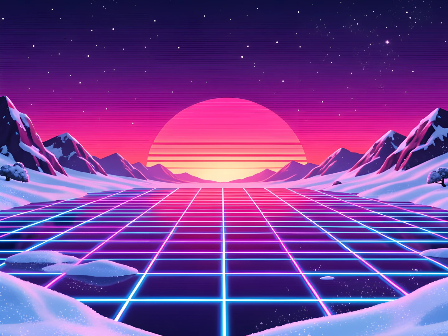 Neon Cityscape