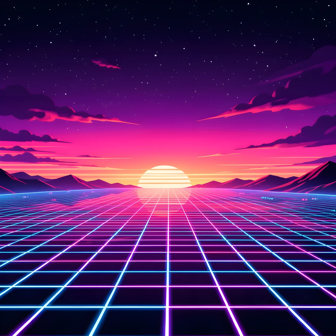 Neon Cityscape
