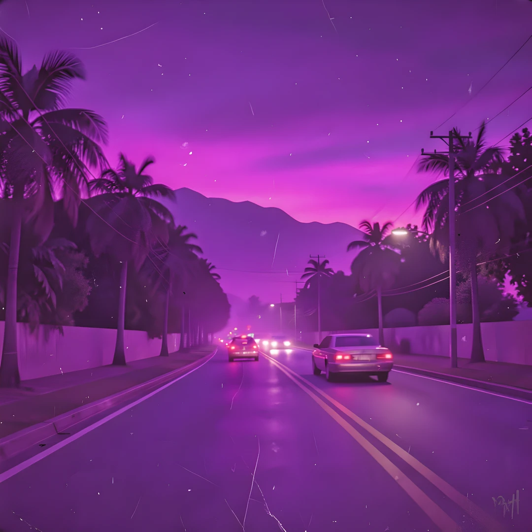 Purple City Nights