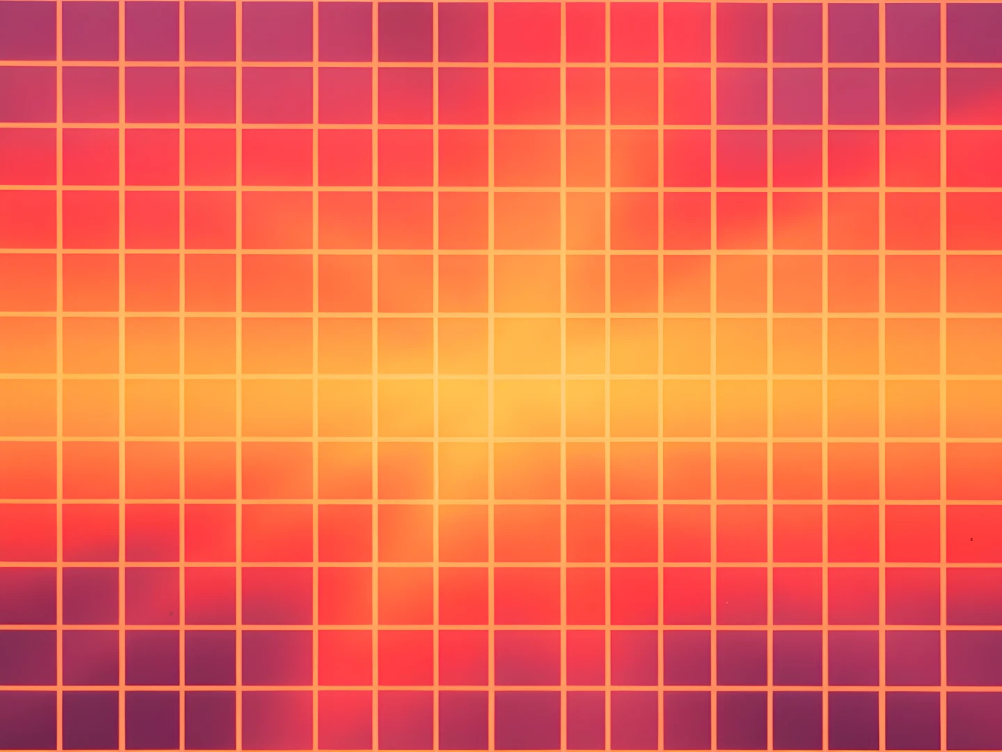 Retro Sunset Grid