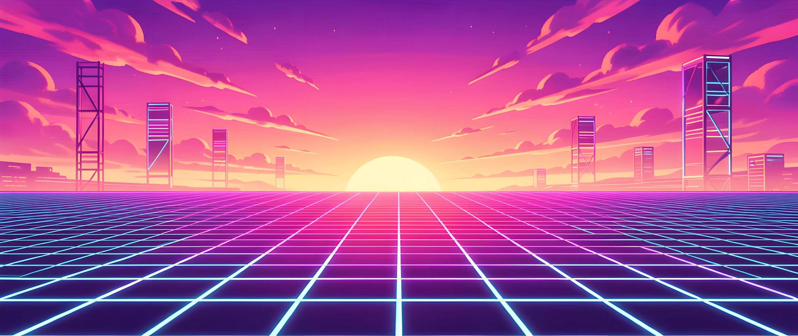 Neon Cityscape