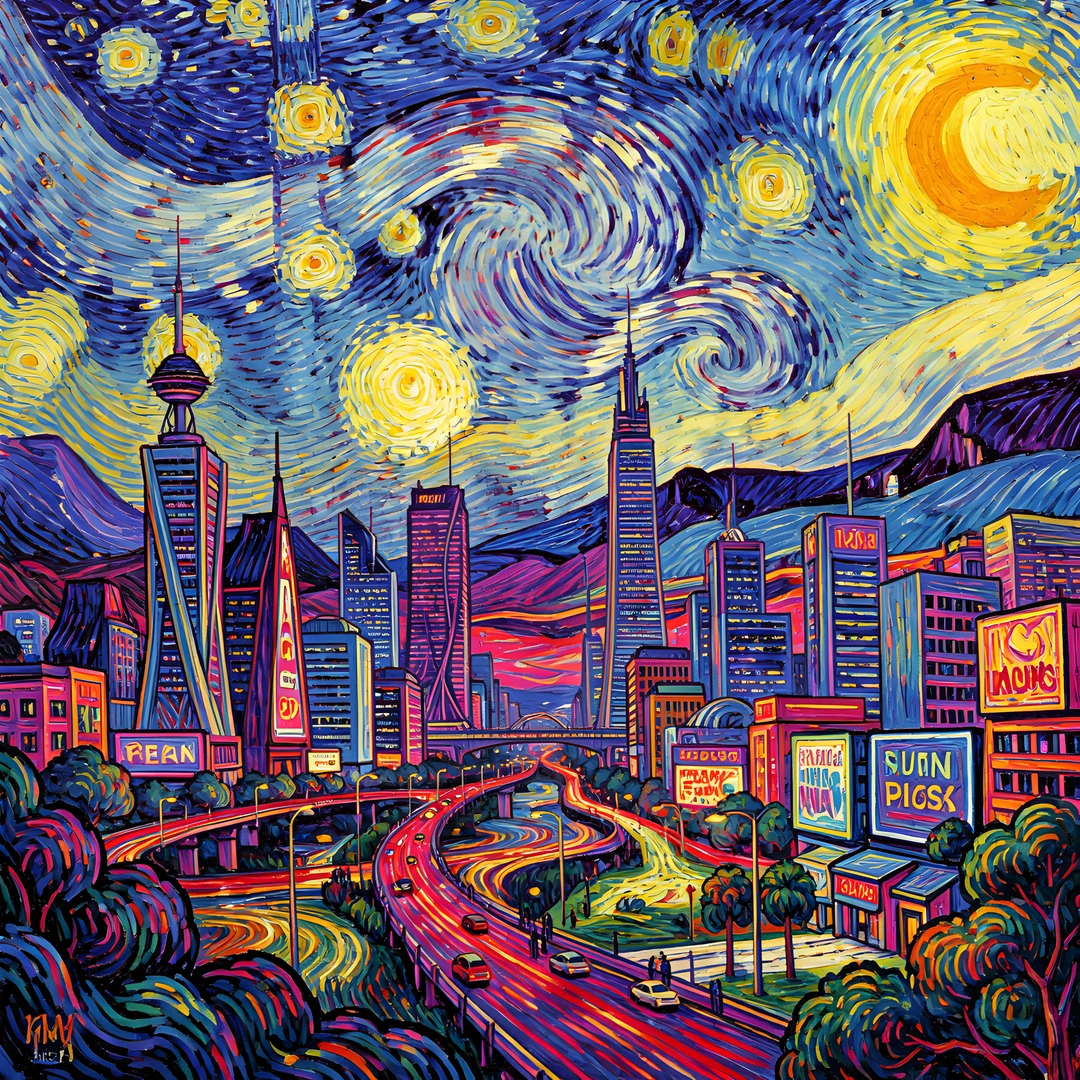 Cyber Cityscape