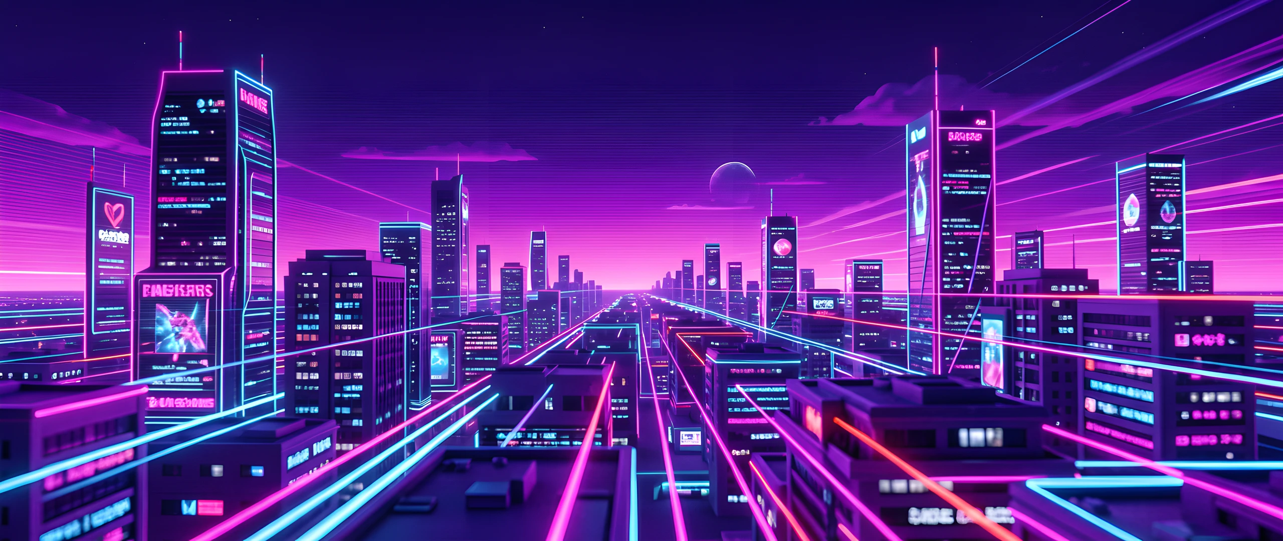 Neon Cityscape