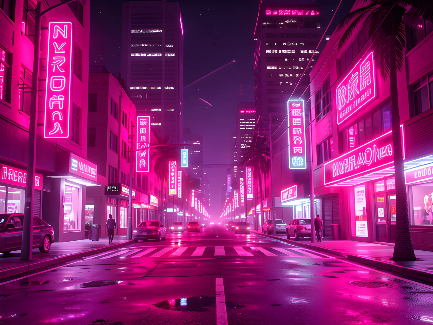 Neon Dreamscape