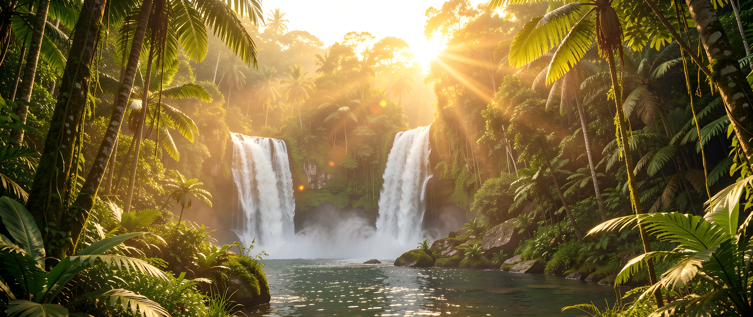 Tropical Jungle Oasis