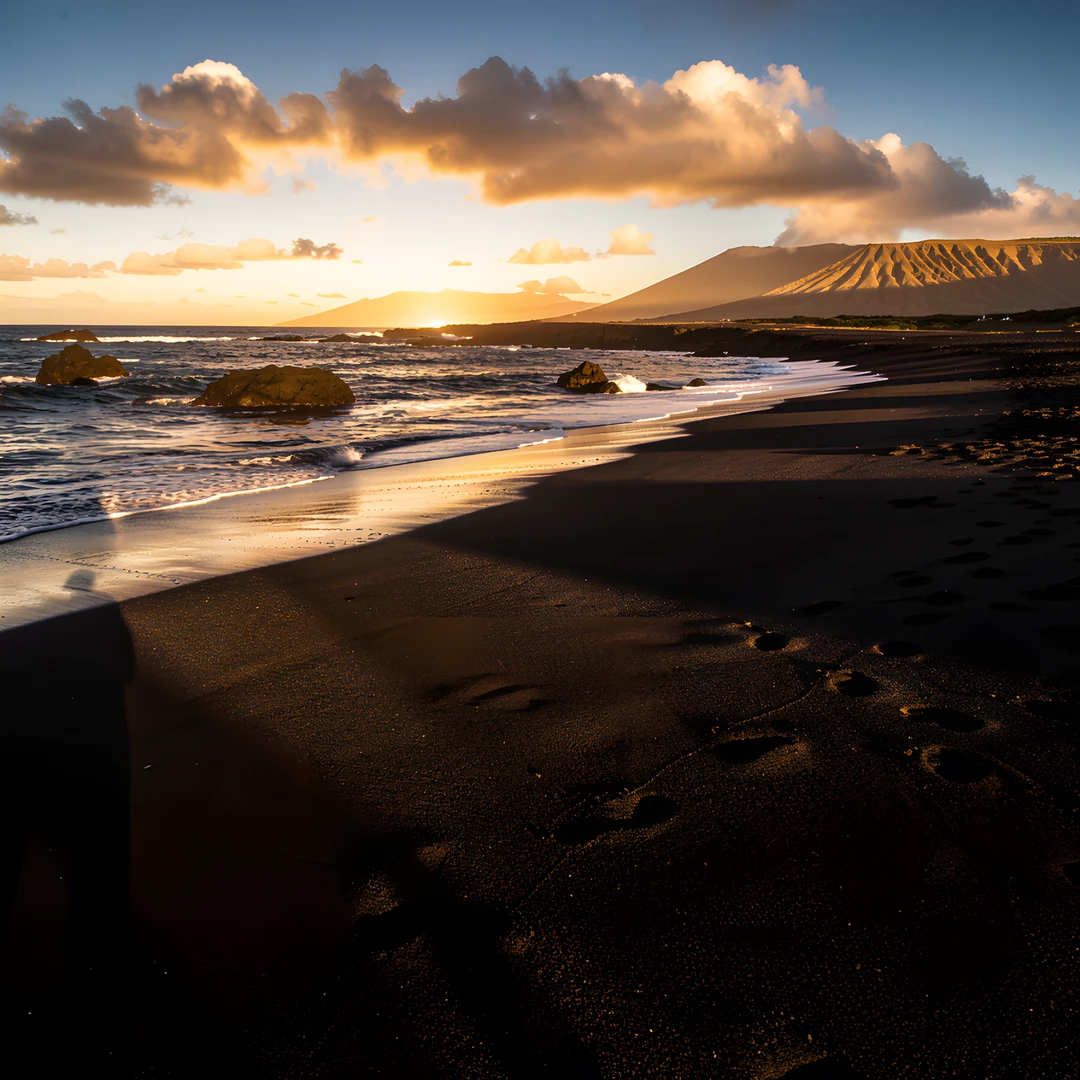 Volcanic Golden Coast