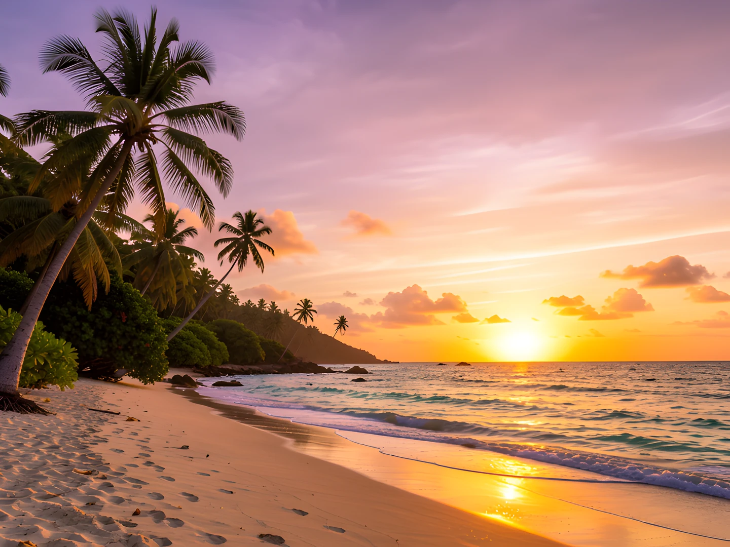 Island Morning Glow