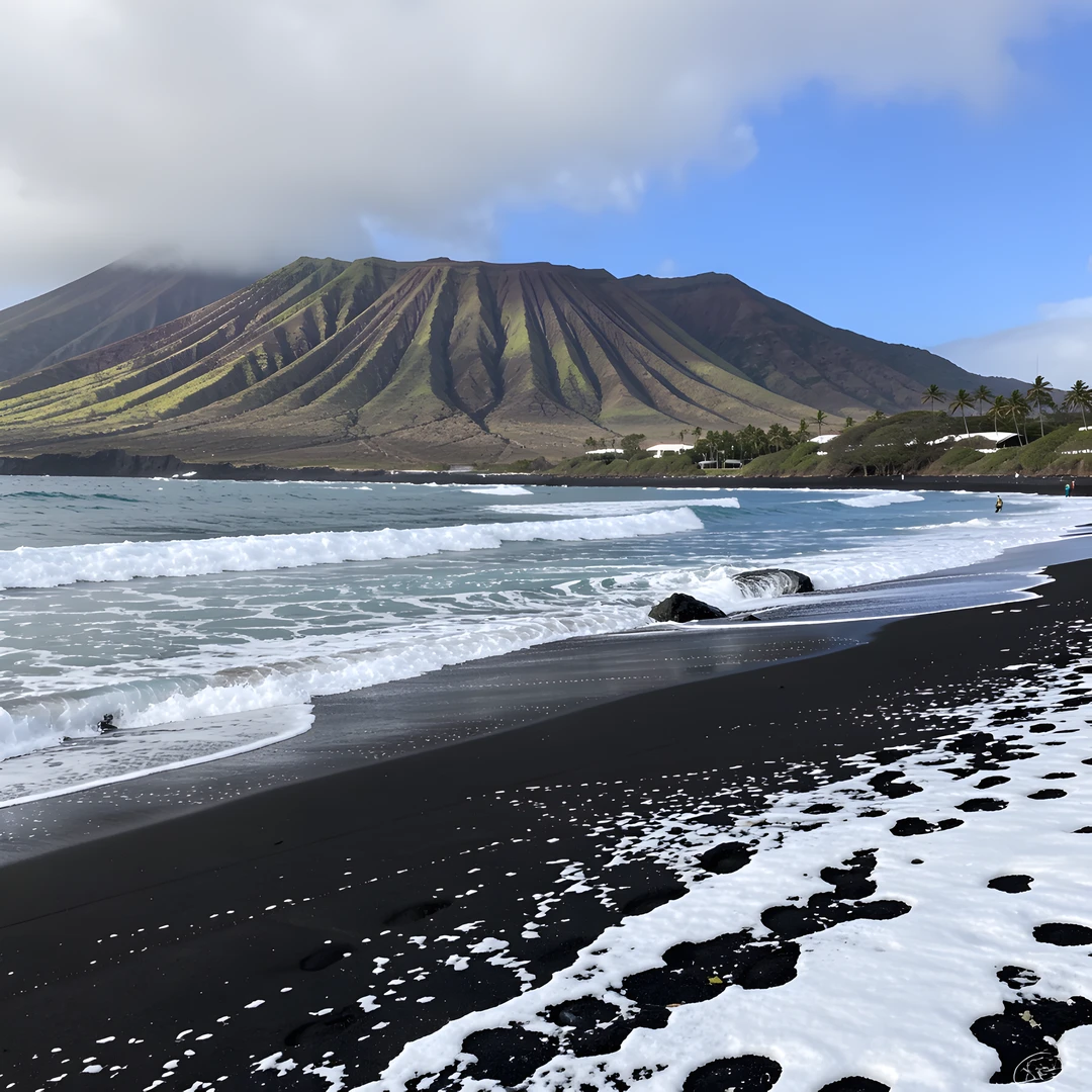 Volcanic Black Coast