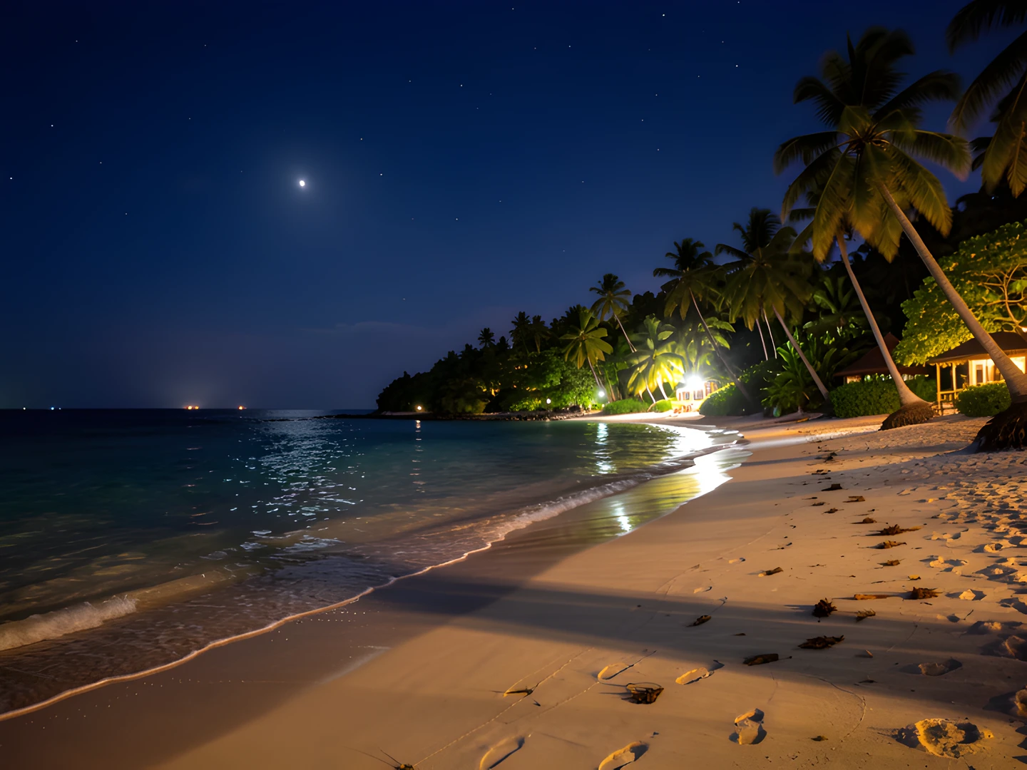 Island Night Sky