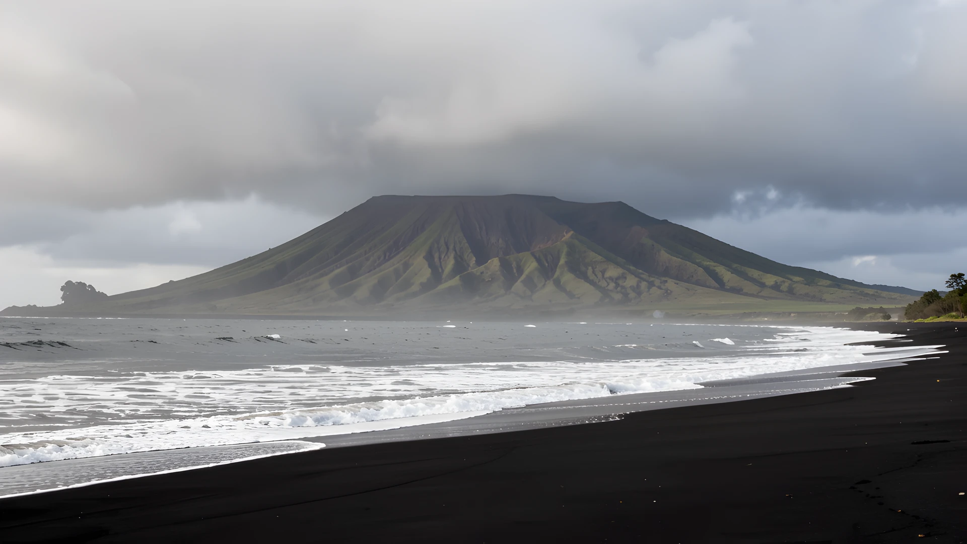 Volcanic Storm Dark