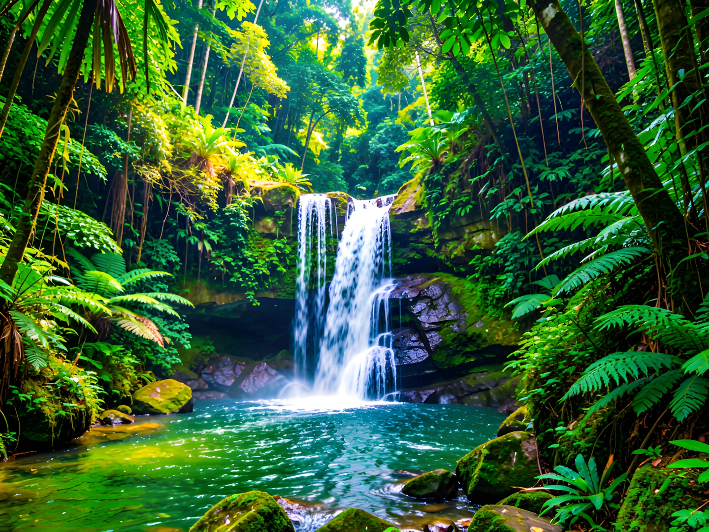 Tropical Island Oasis