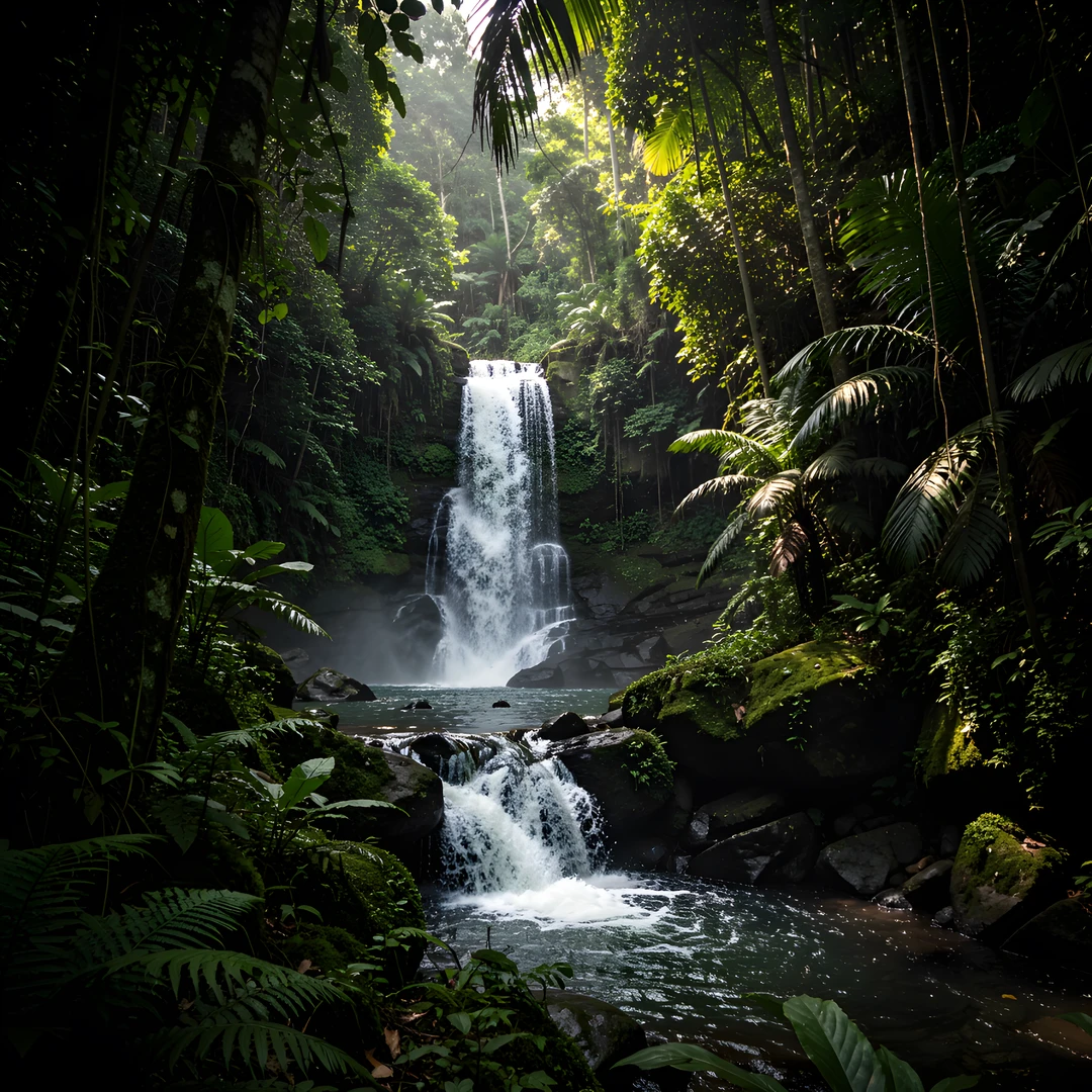 Dark Jungle Oasis