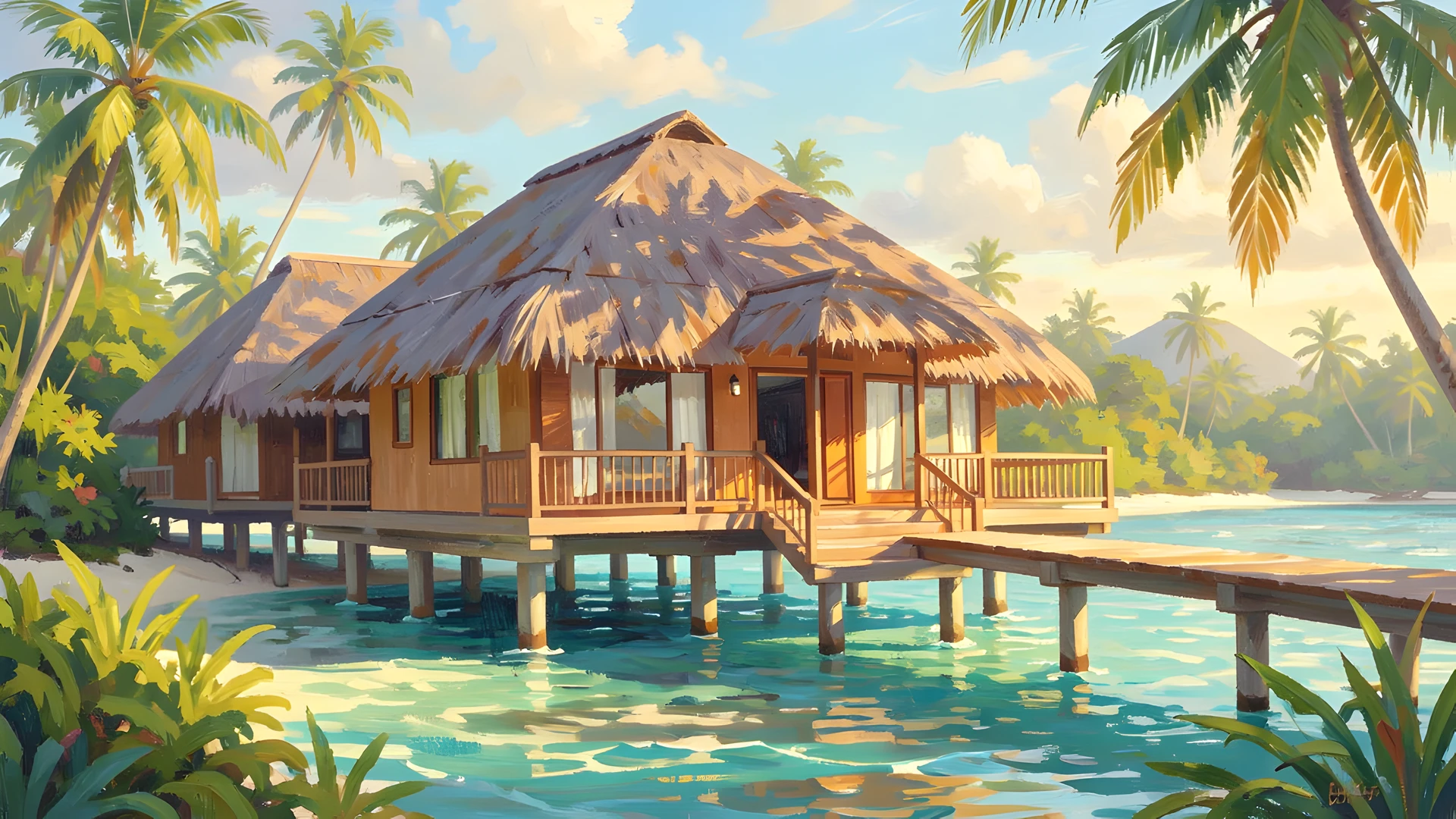 Island Morning Glow