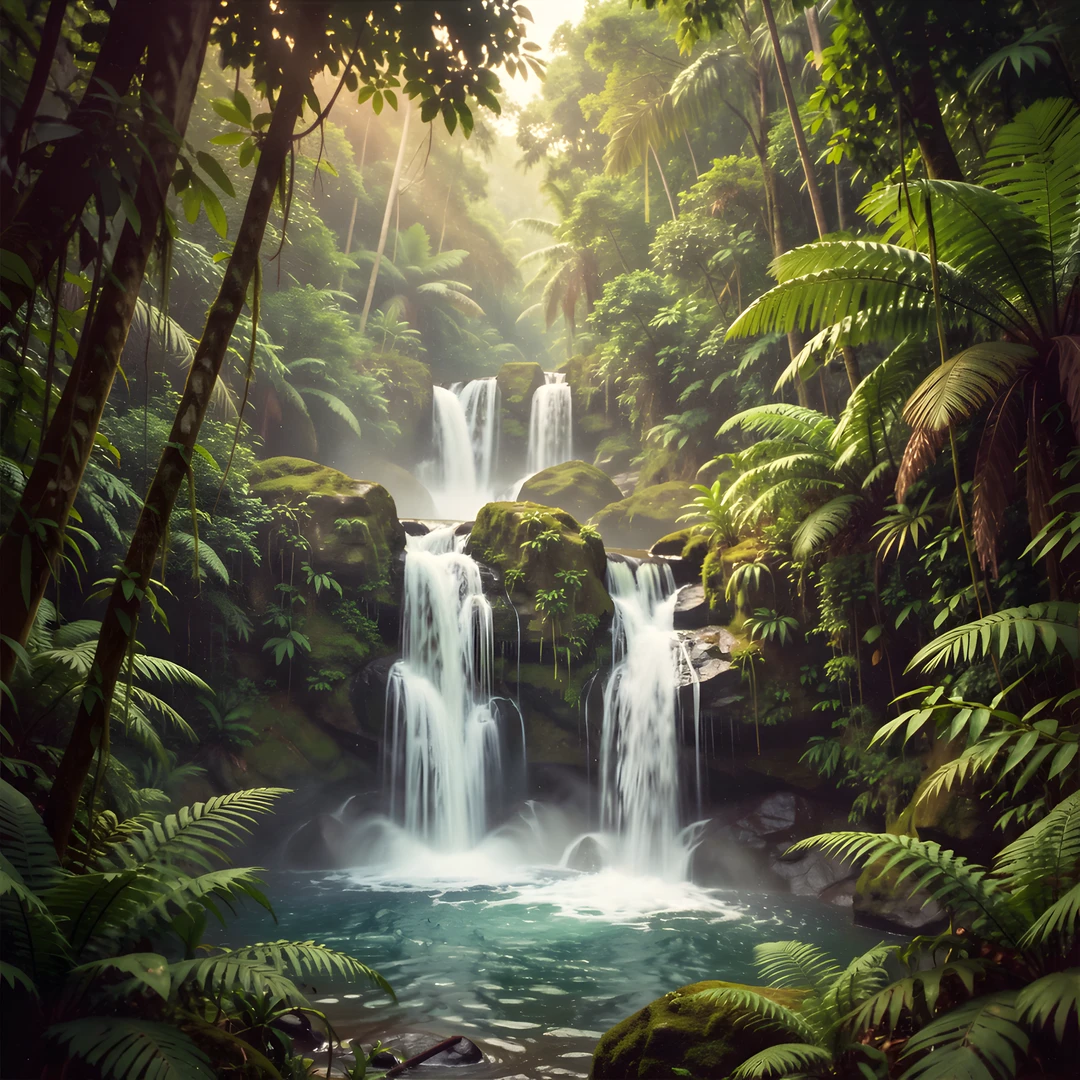 Jungle Waterfall Dream