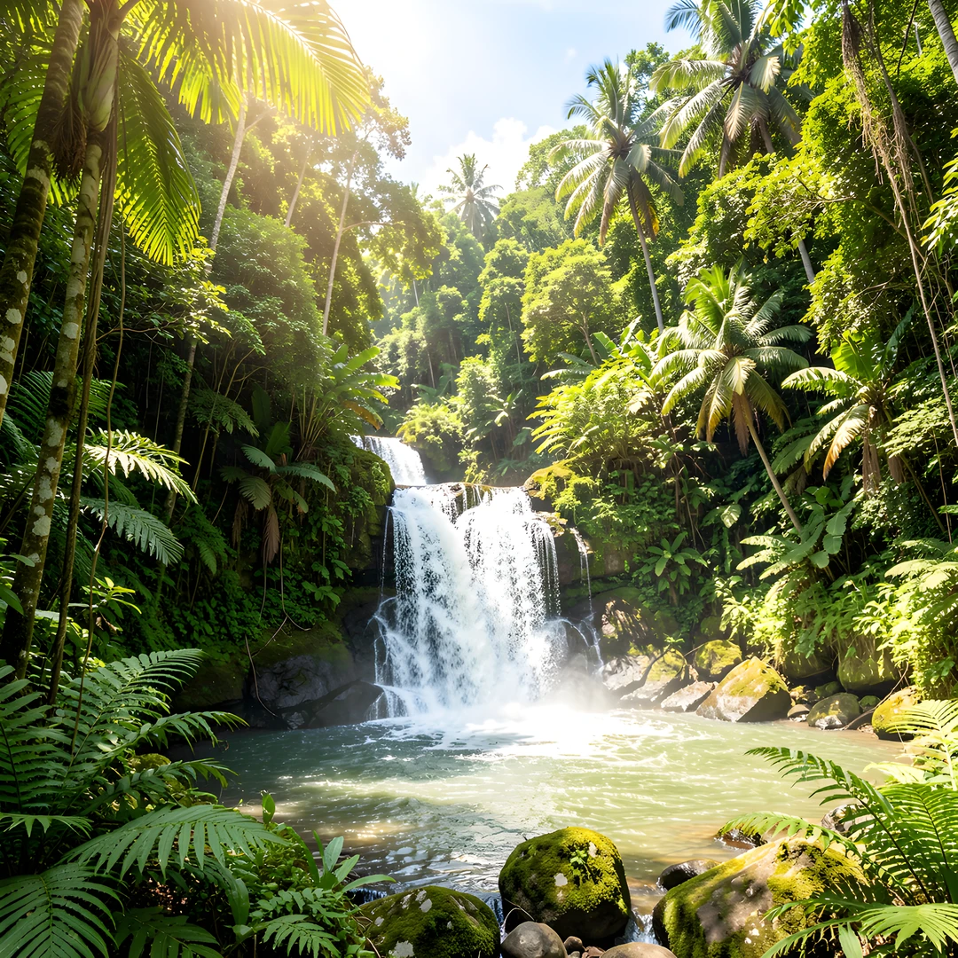 Tropical Jungle Oasis