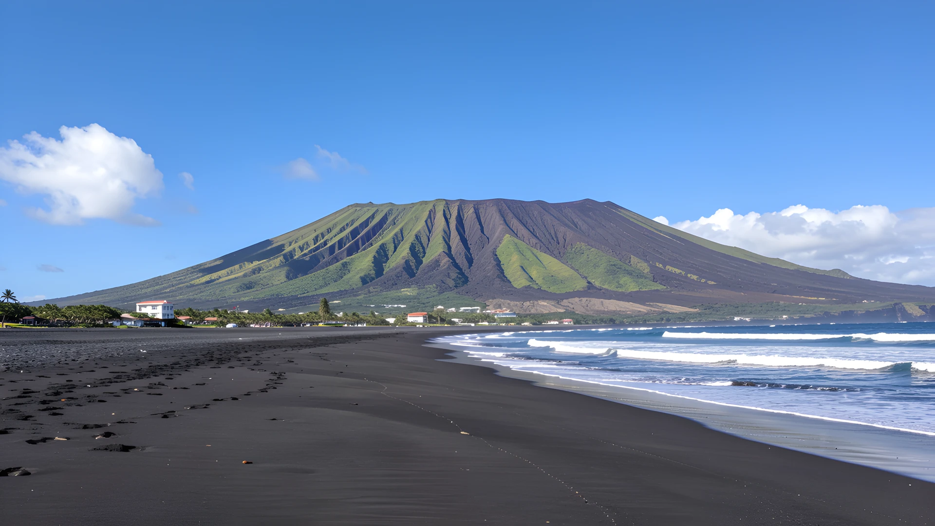 Volcanic Beachscape