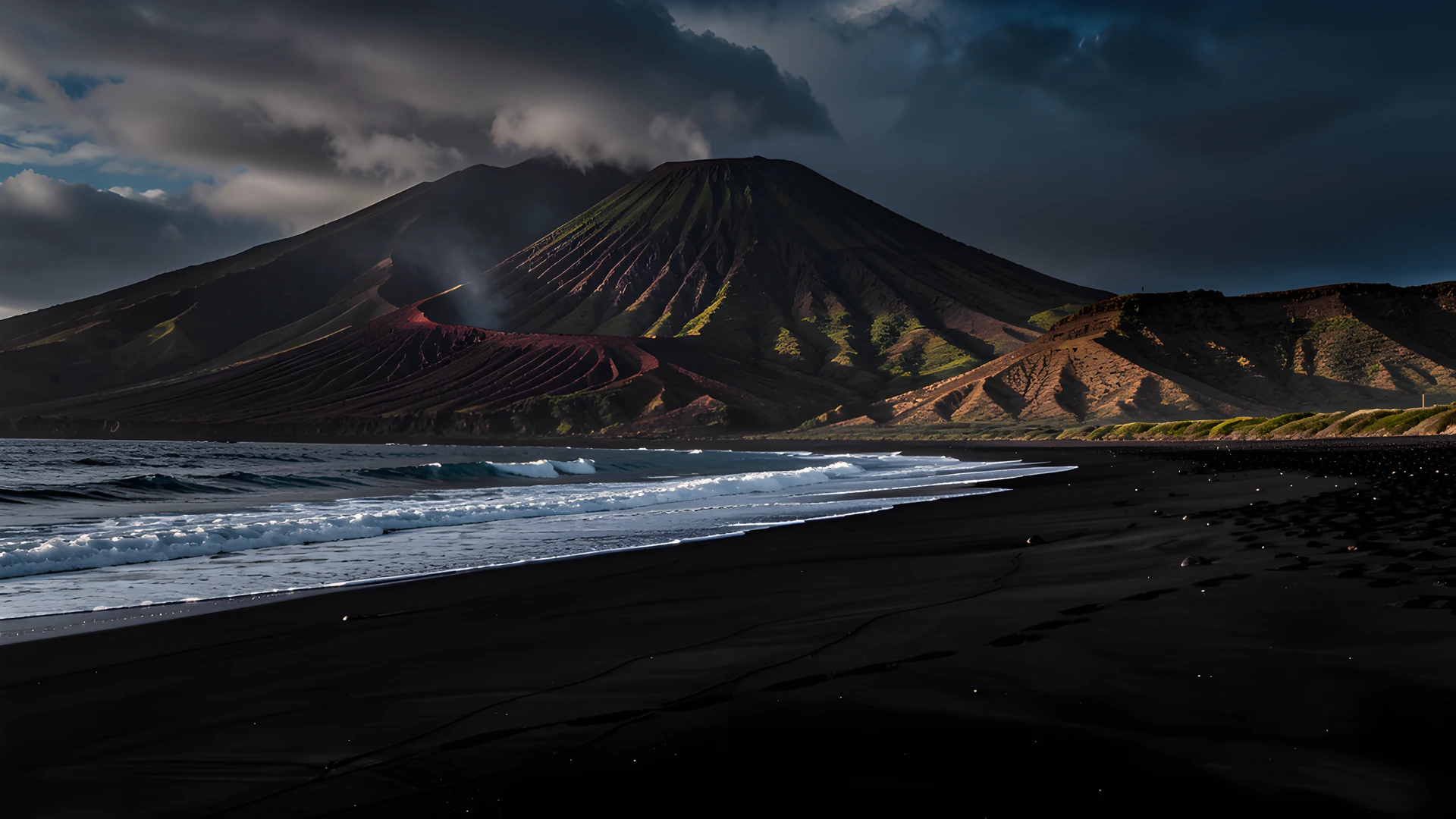 Volcanic Shoreline