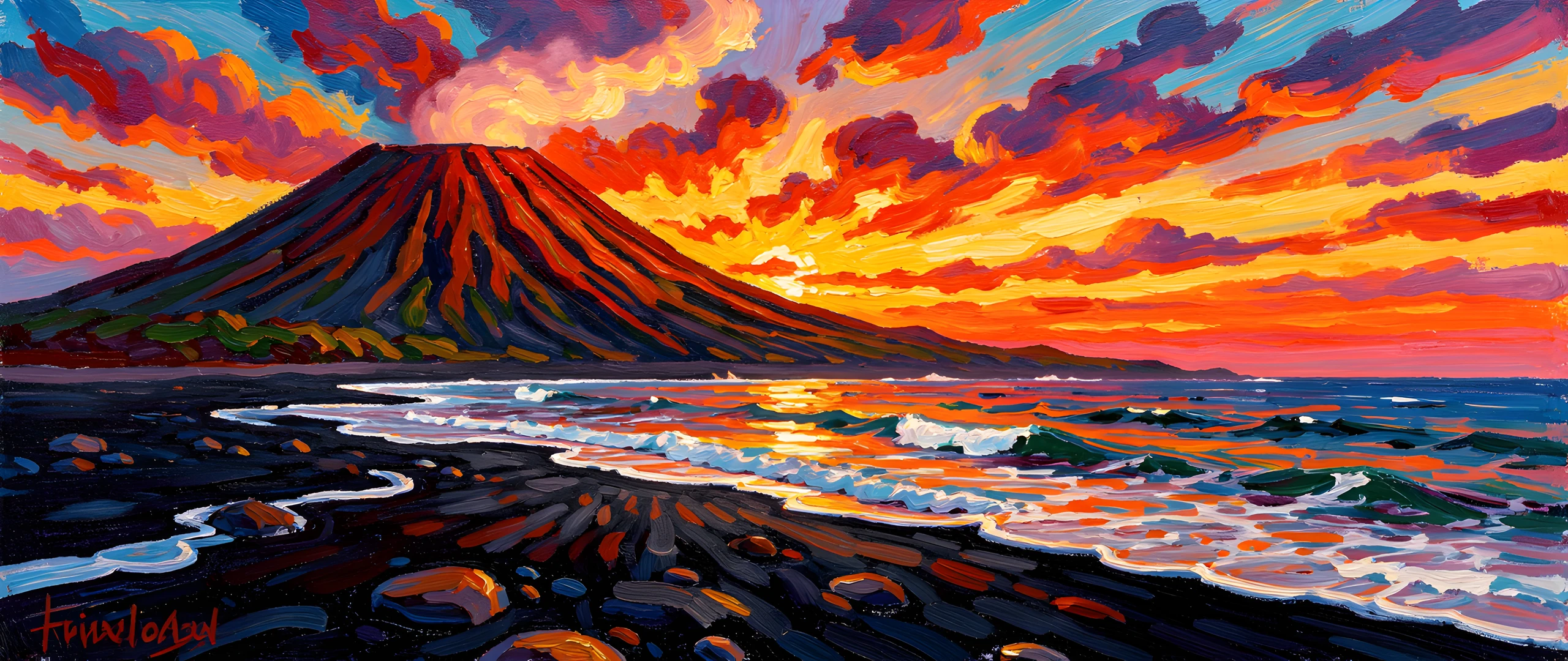 Volcanic Coastline