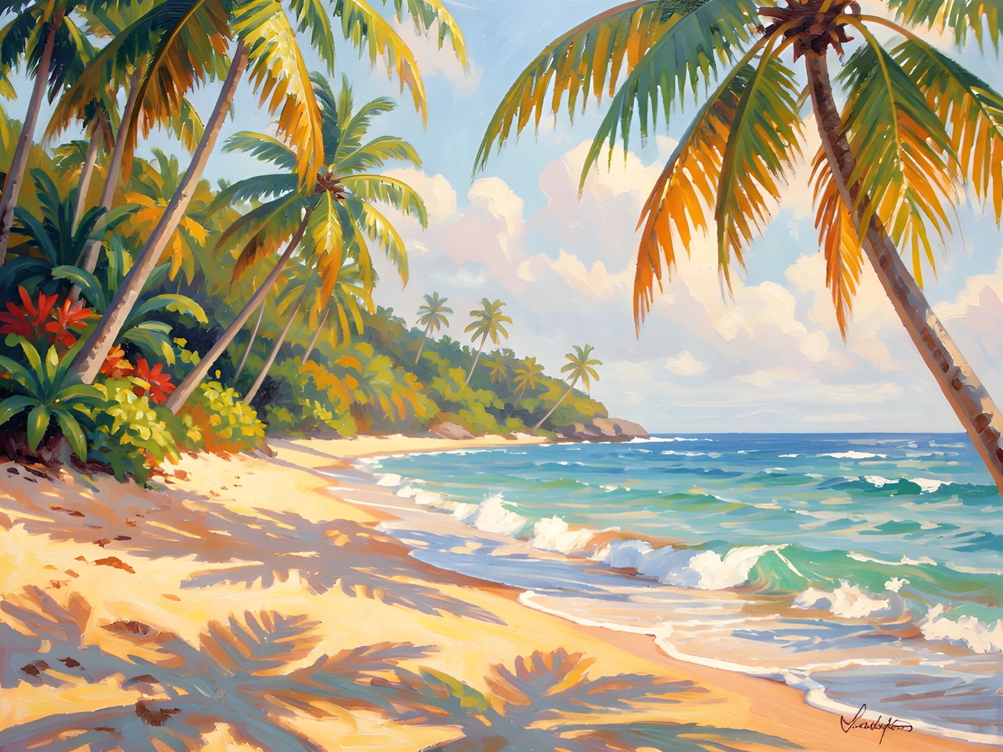 Island Morning Glow