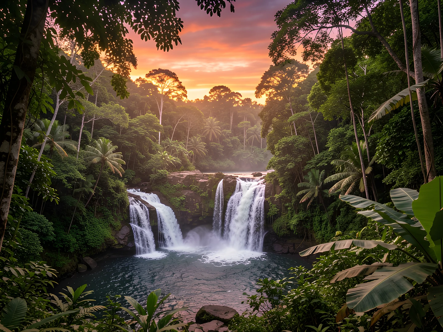 Thai Jungle Falls