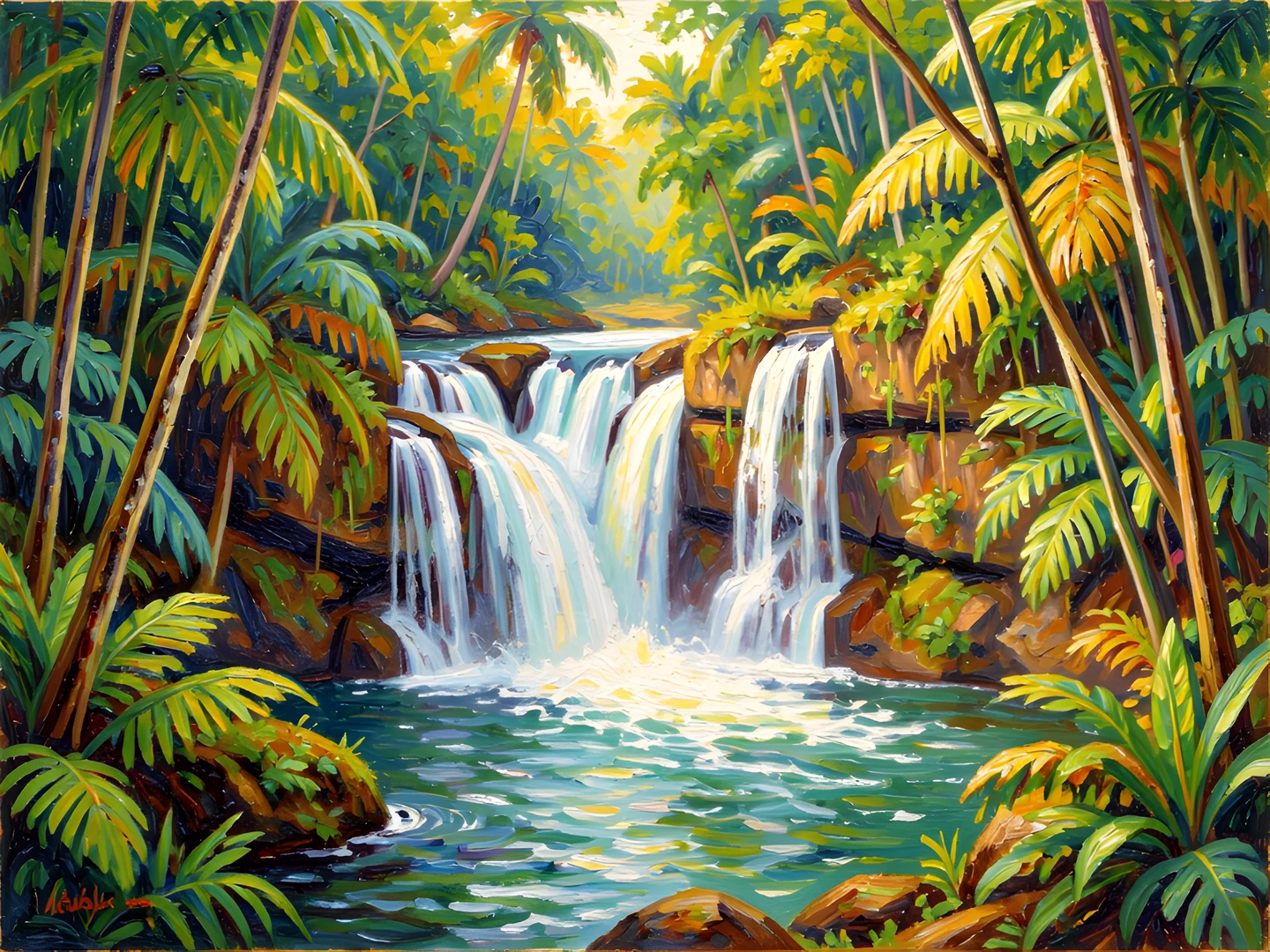 Waterfall Oasis