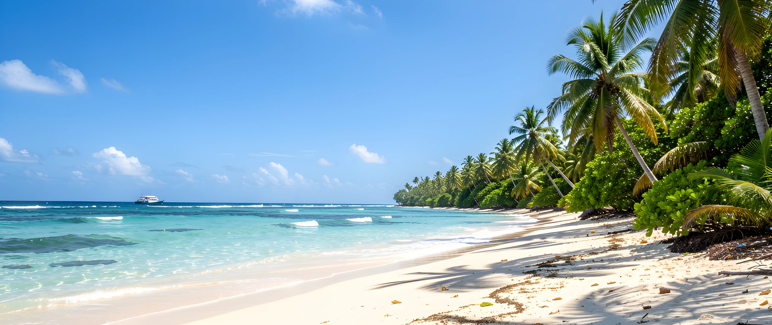 Island Paradise Scene