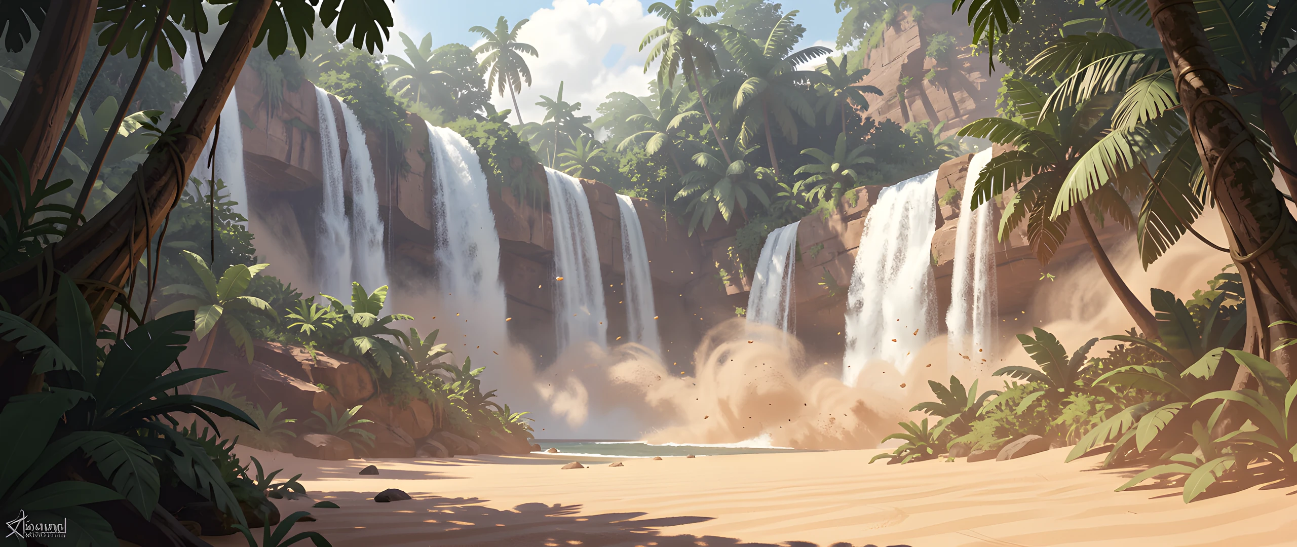 Tropical Island Oasis