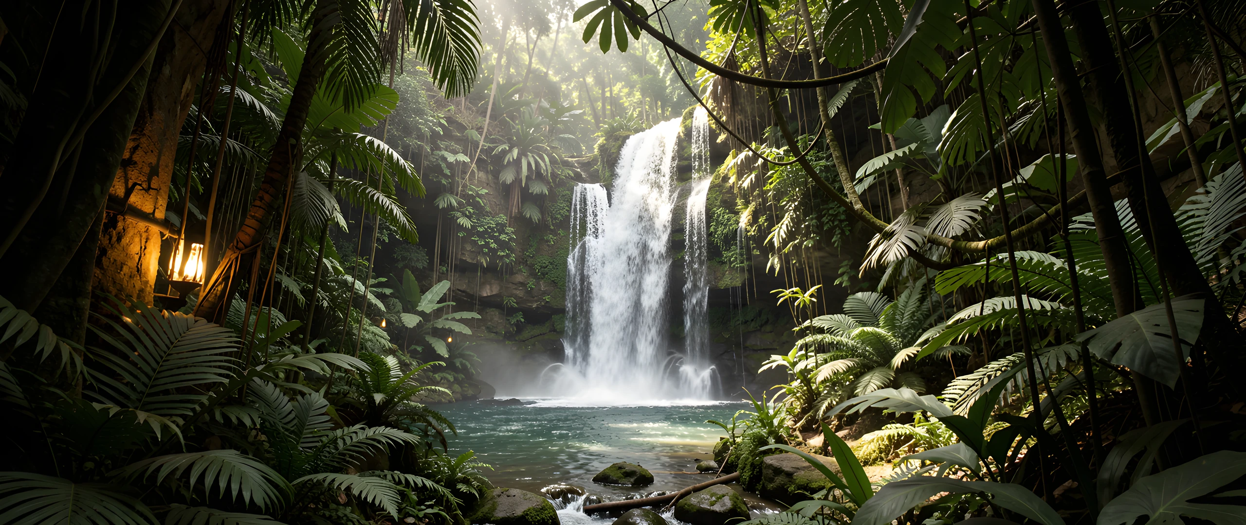 Tropical Oasis Falls