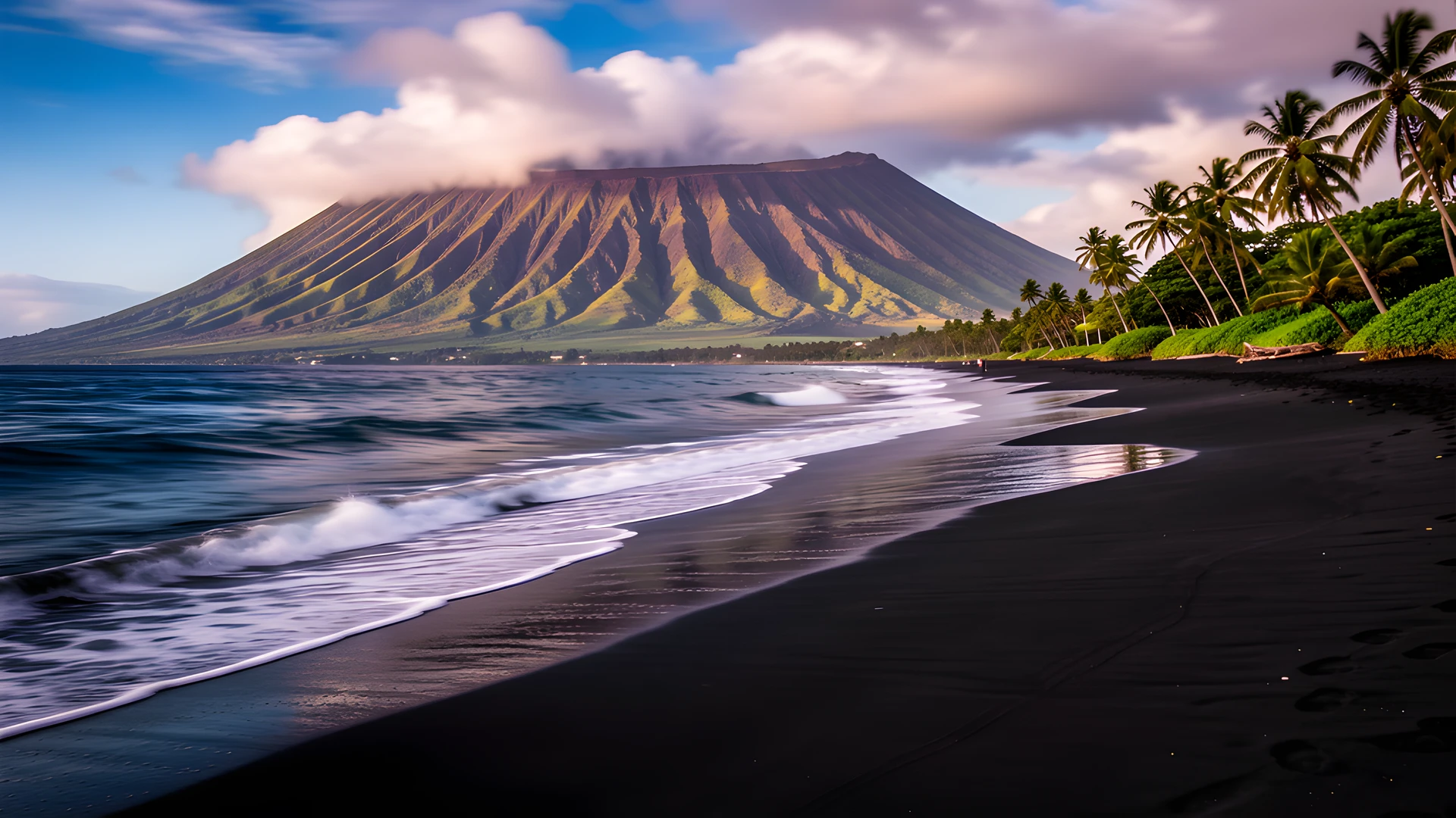 Volcanic Sunset