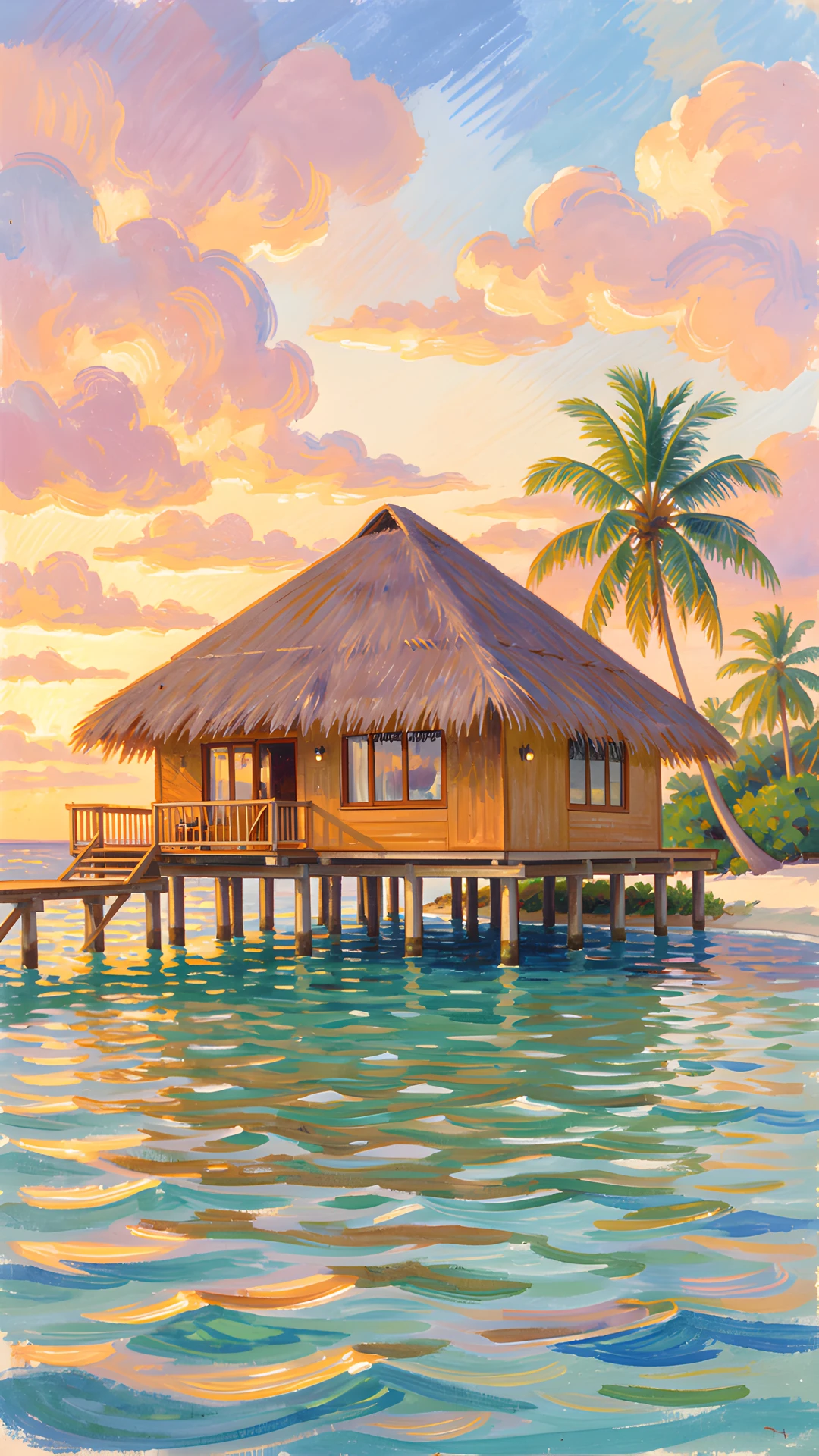 Coastal House Underwater