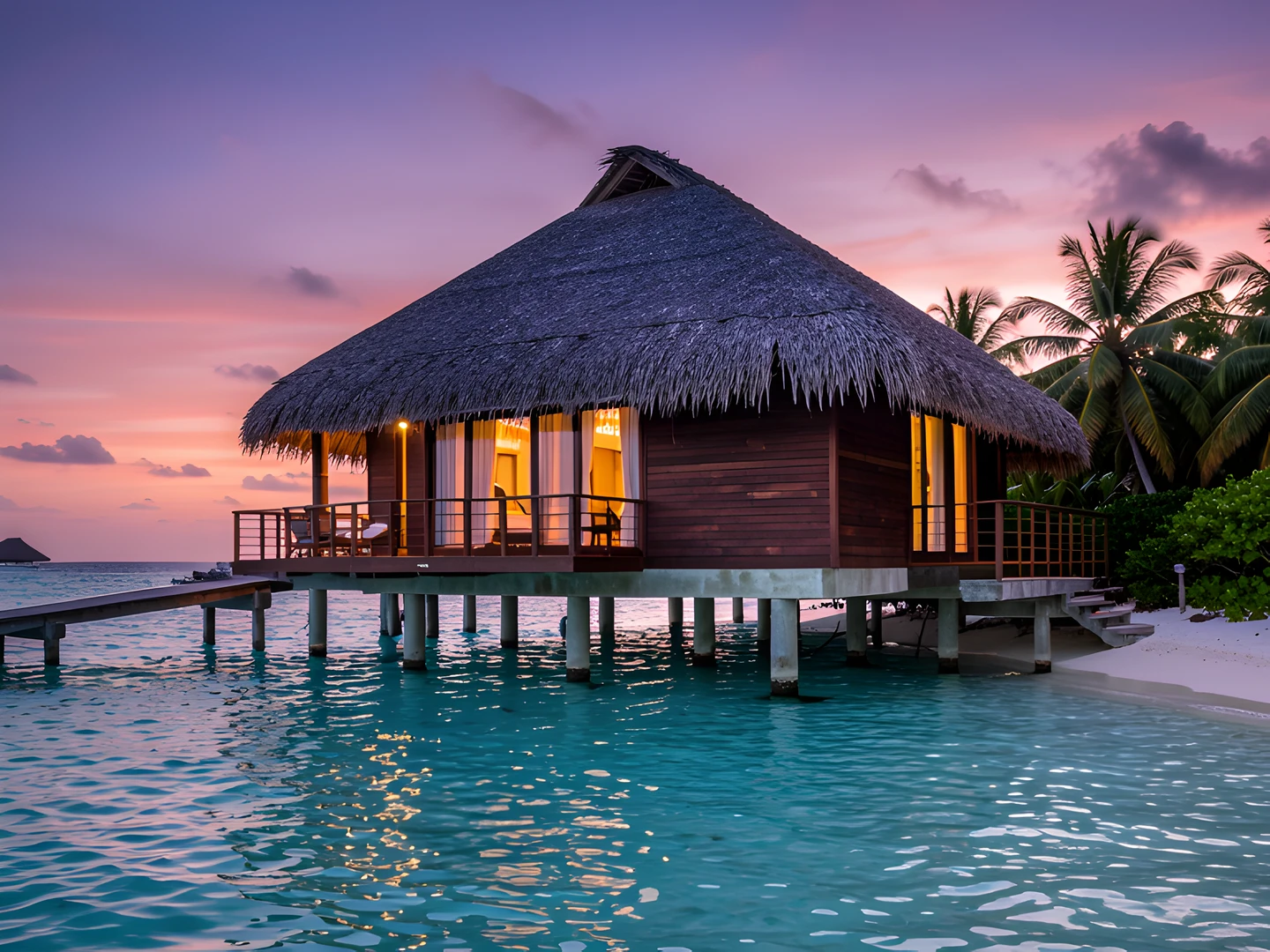 Island Paradise Scene