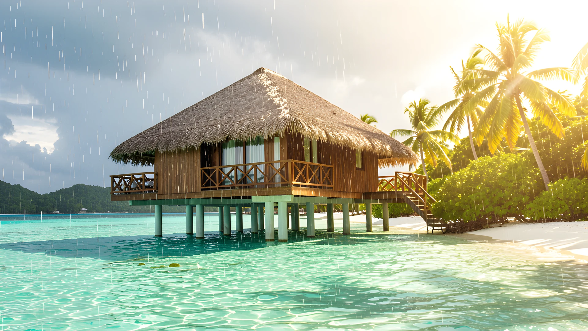 Tropical Island Oasis