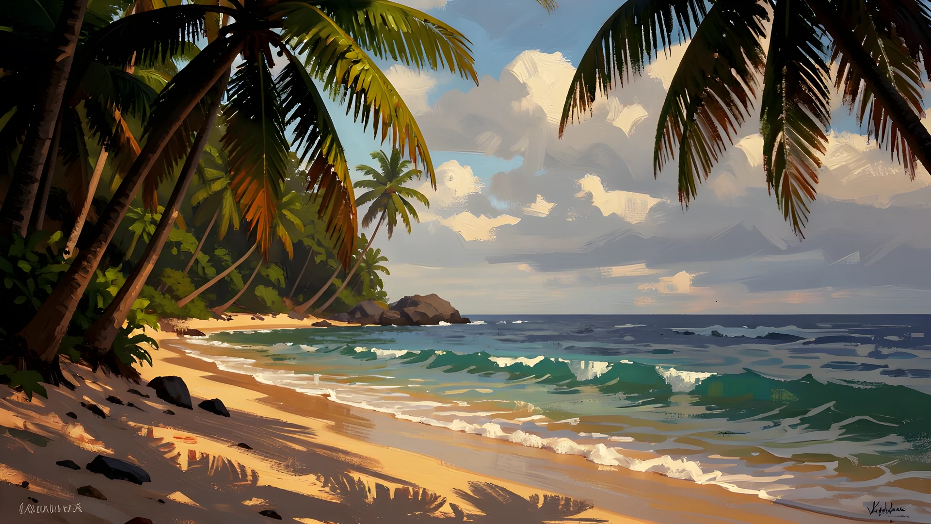 Tropical Island Light