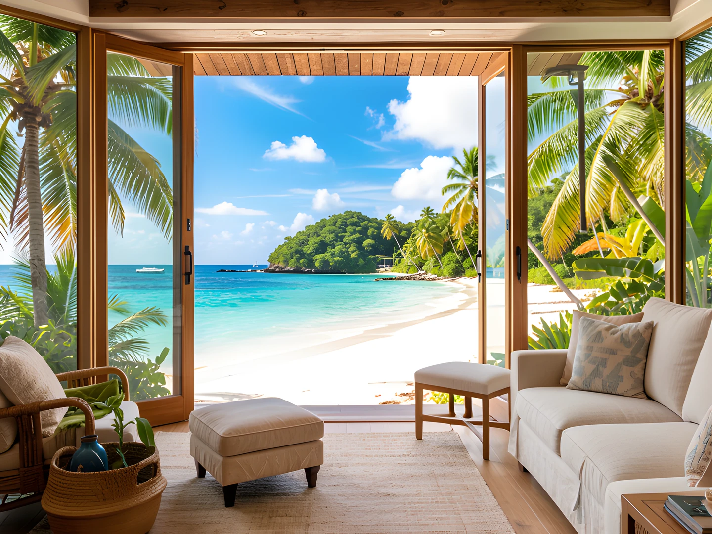 Tropical Island Oasis