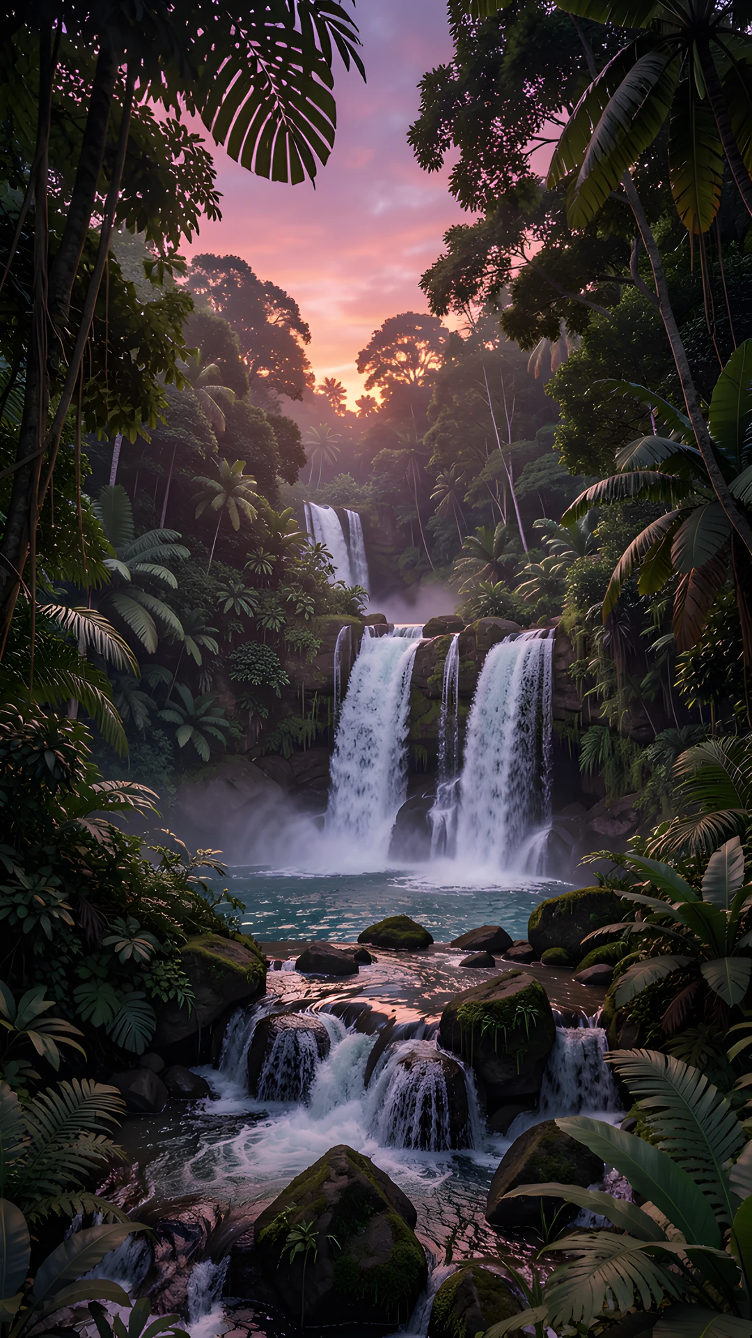 Tropical Oasis Falls
