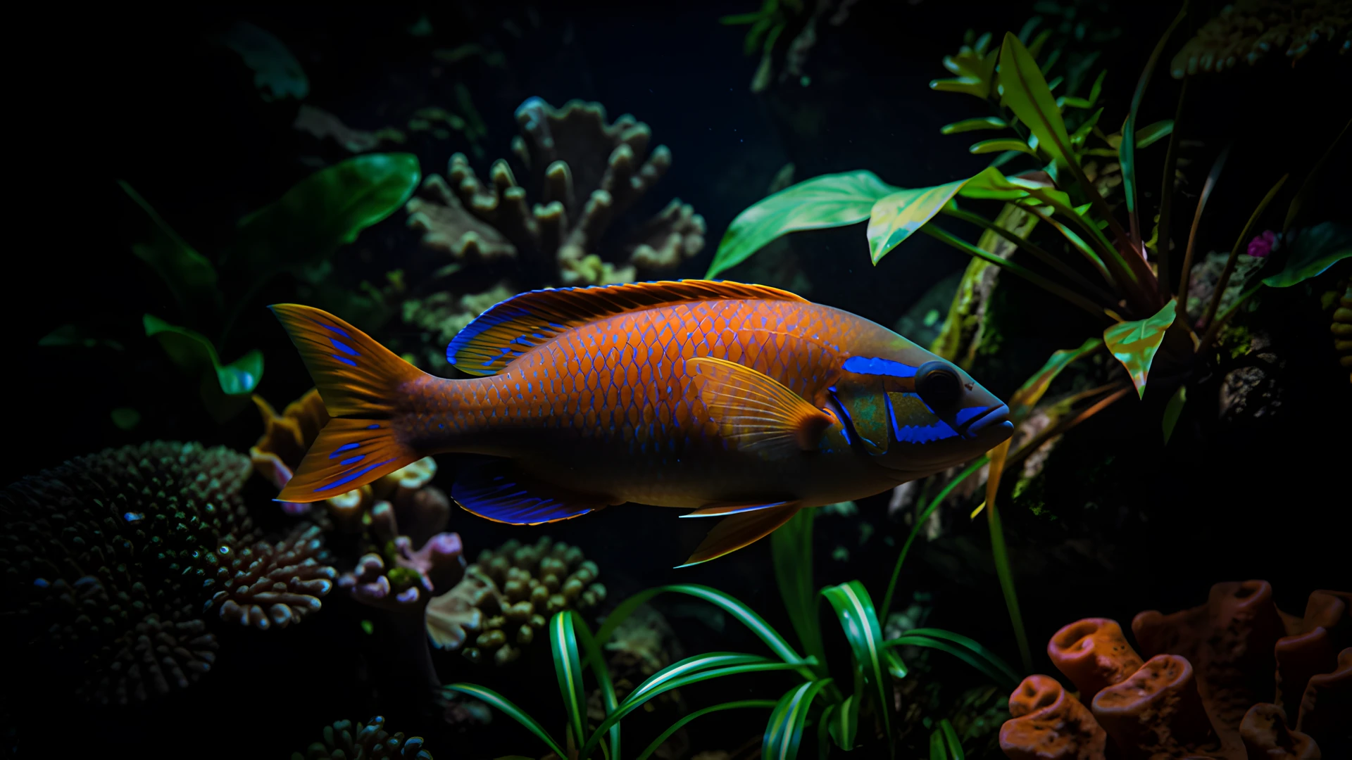 Tropical Reef Scene