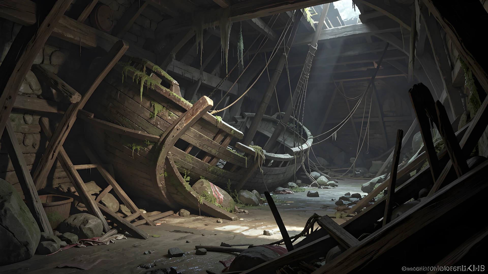 Abandoned Oceanic Ruins
