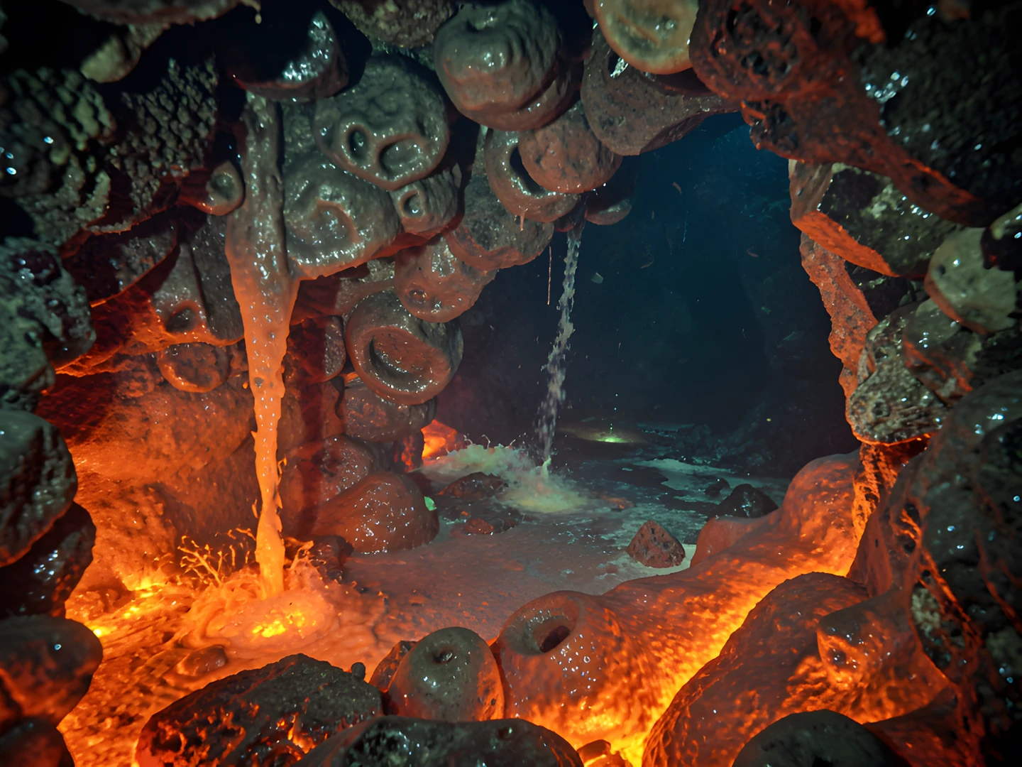 Dark Ocean Depths