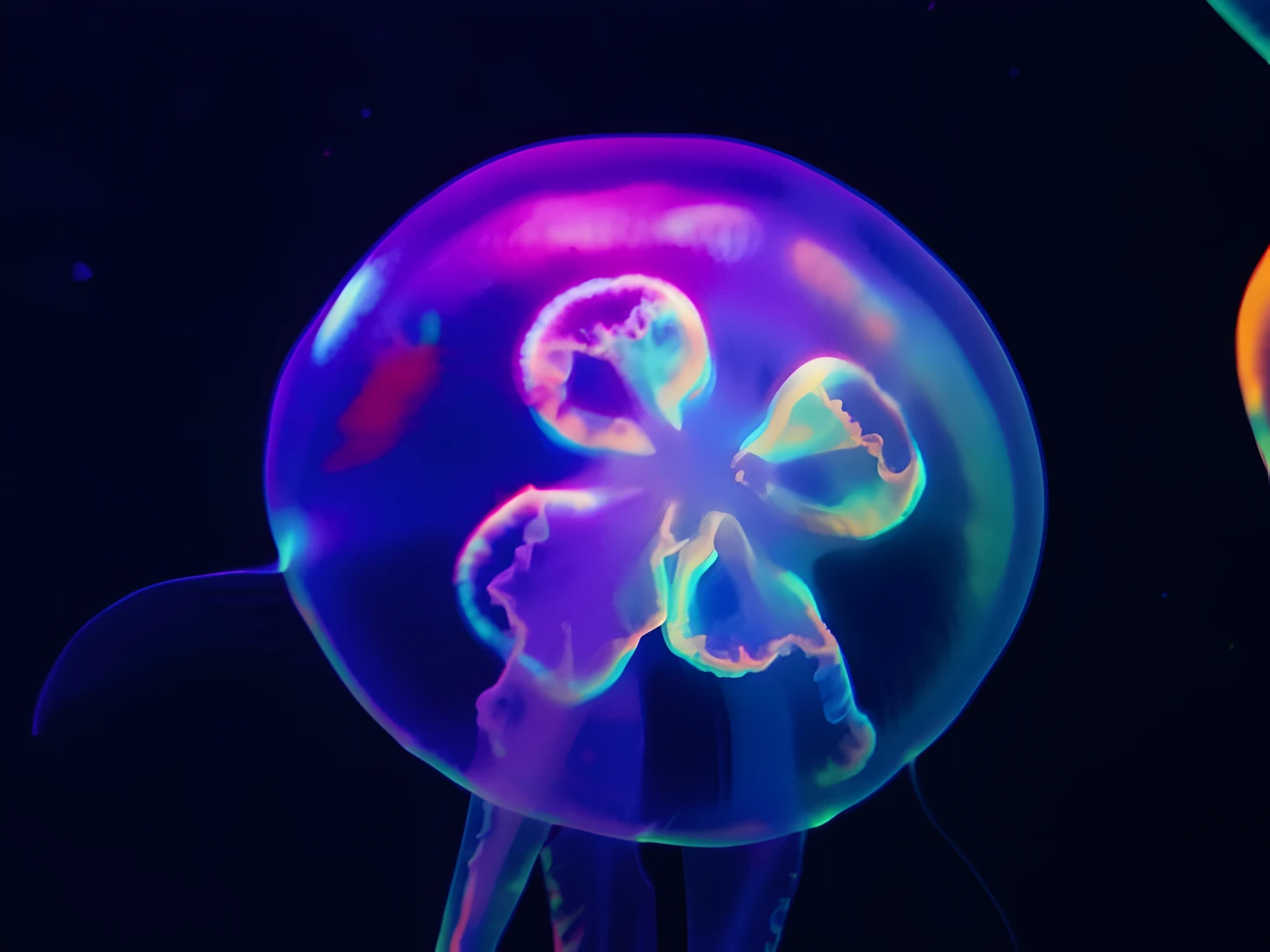Bioluminescent Jellyfish Light