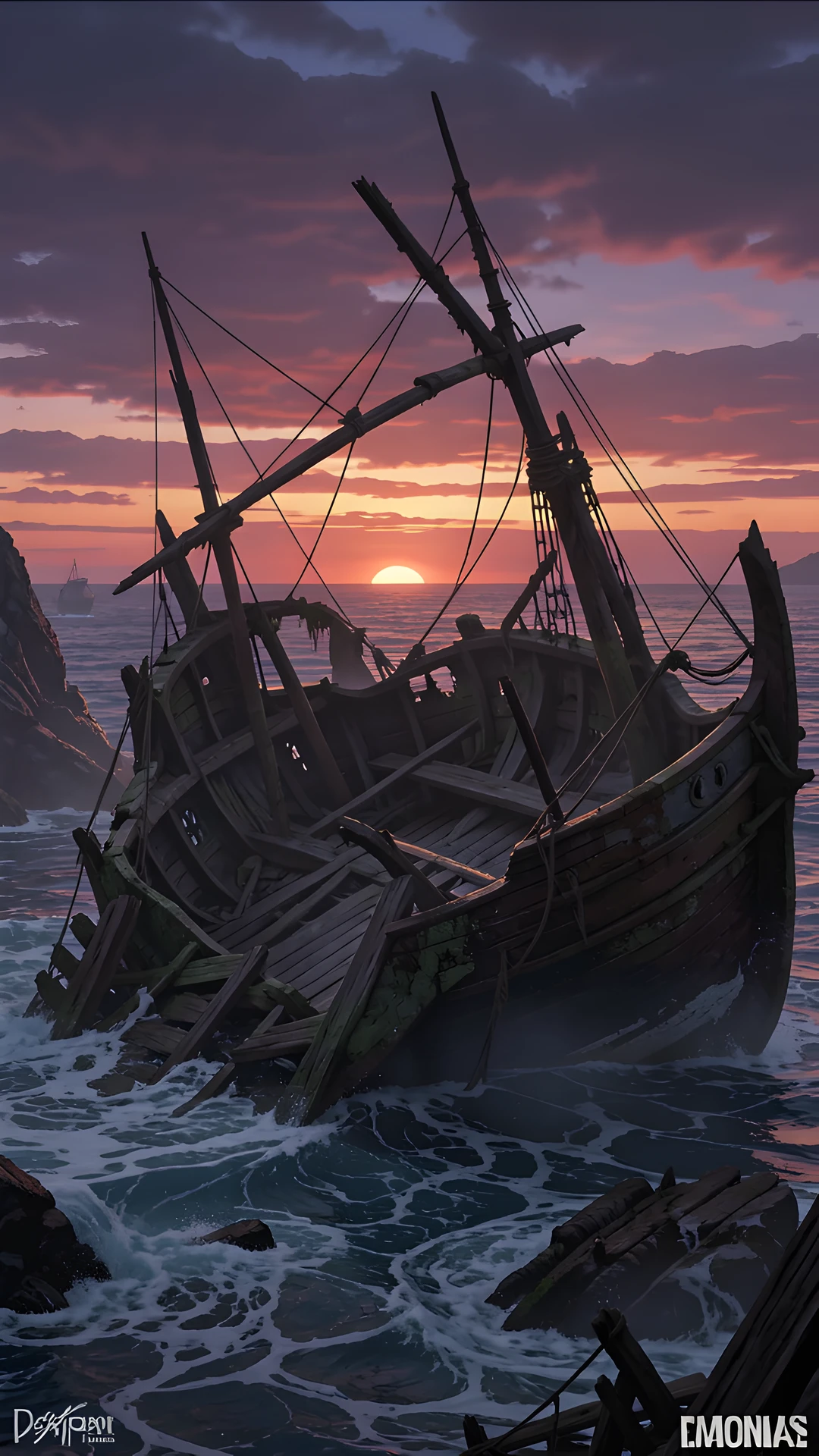 Shipwreck Sunset