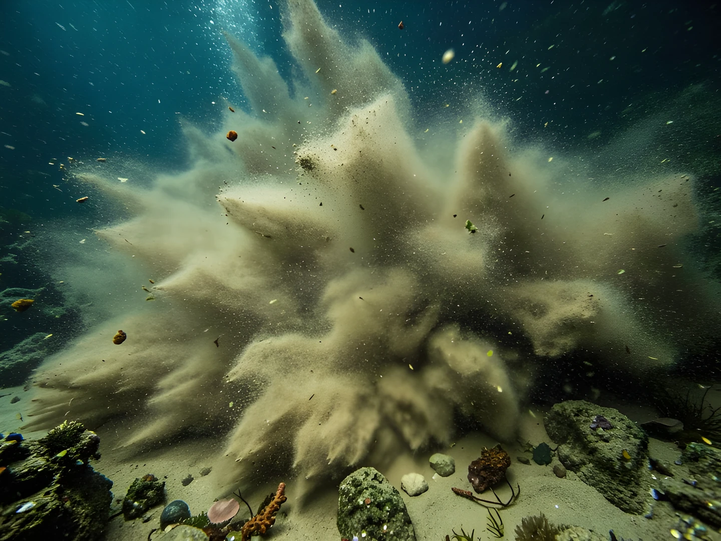 Dark Ocean Depths