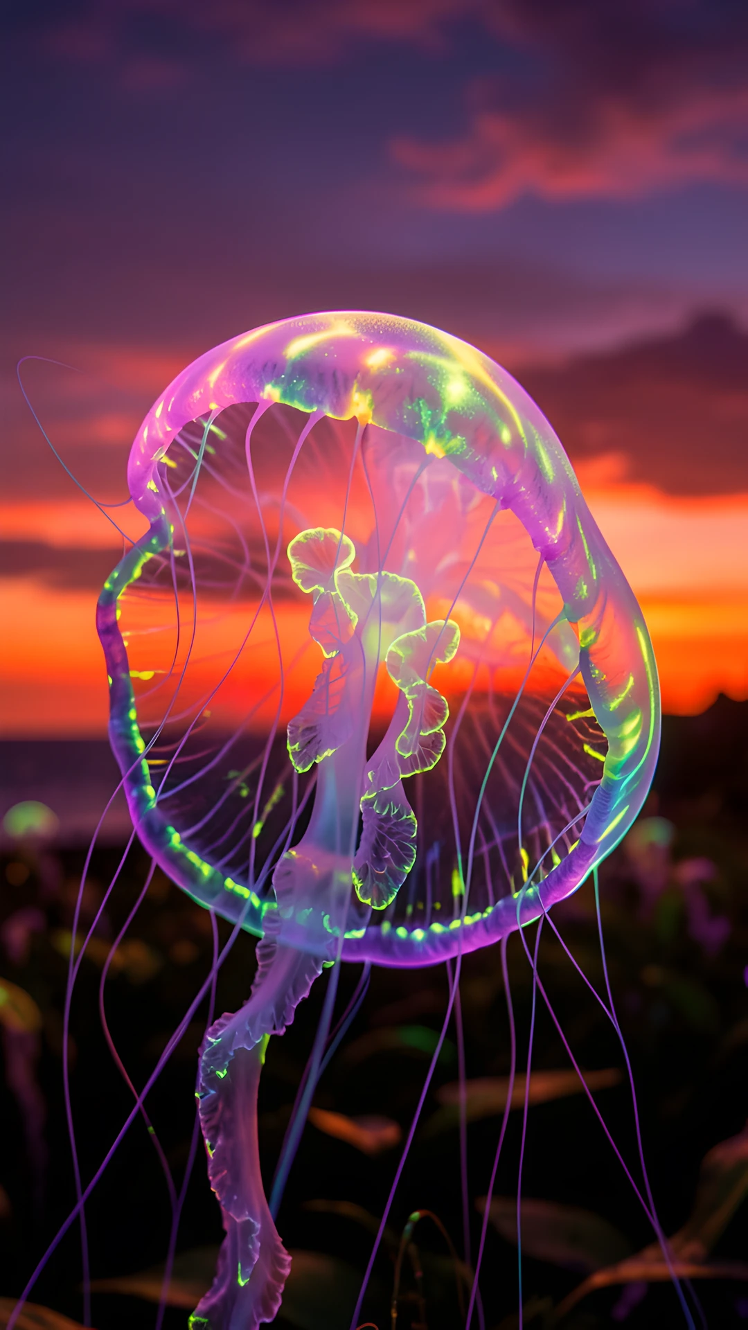 Glowing Ocean Bloom