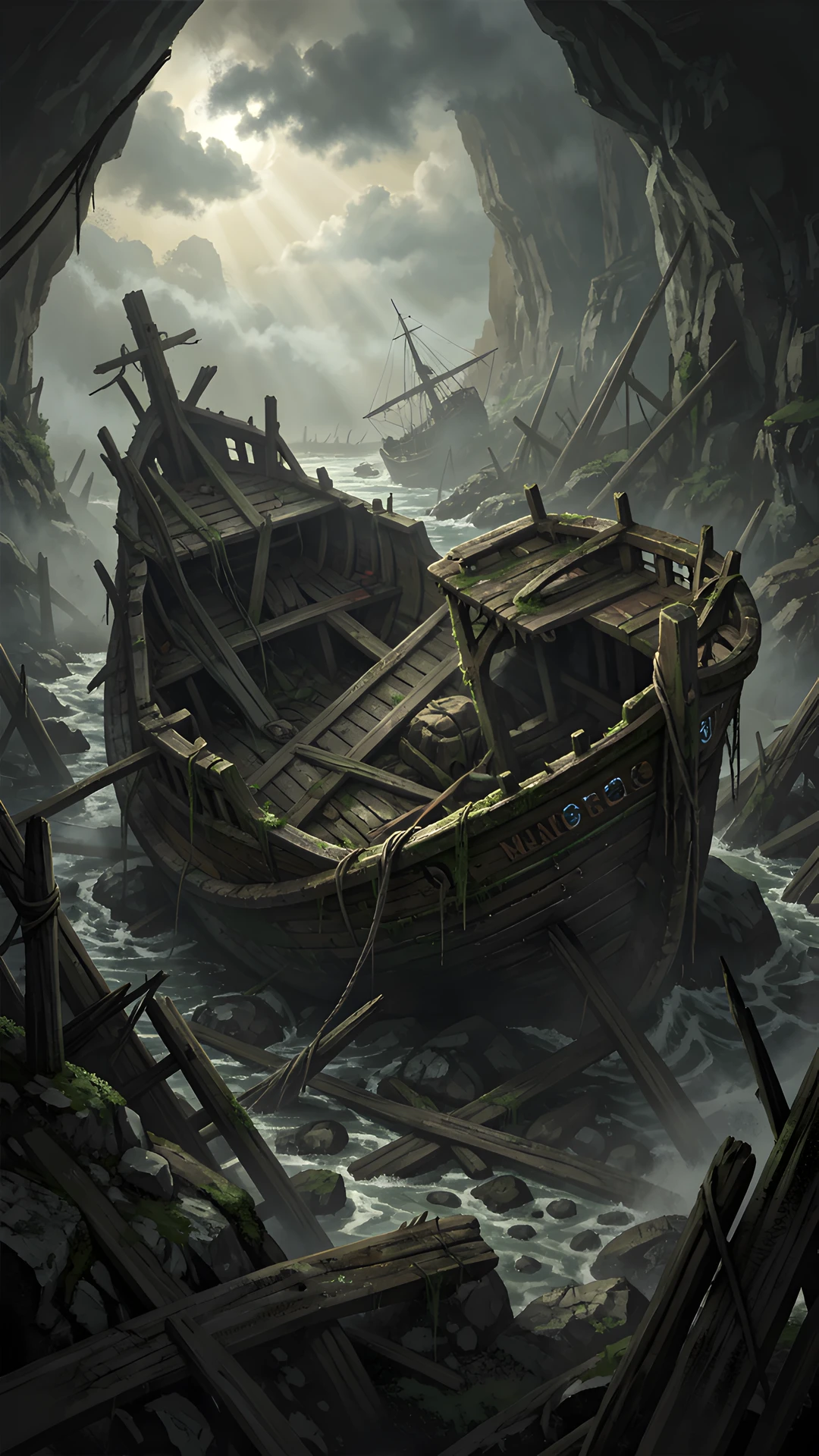 Wrecked Ocean Ruins