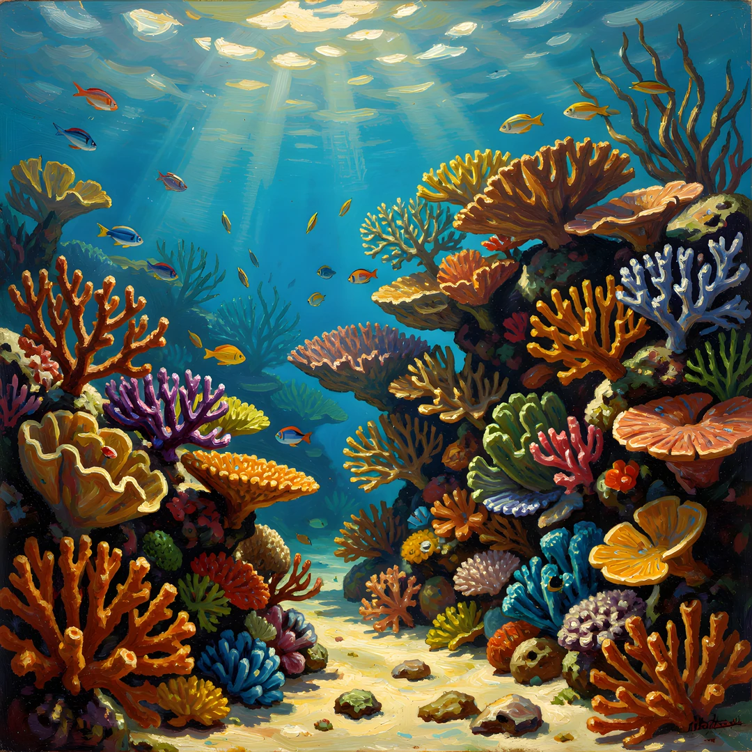 Coral Reef Scene
