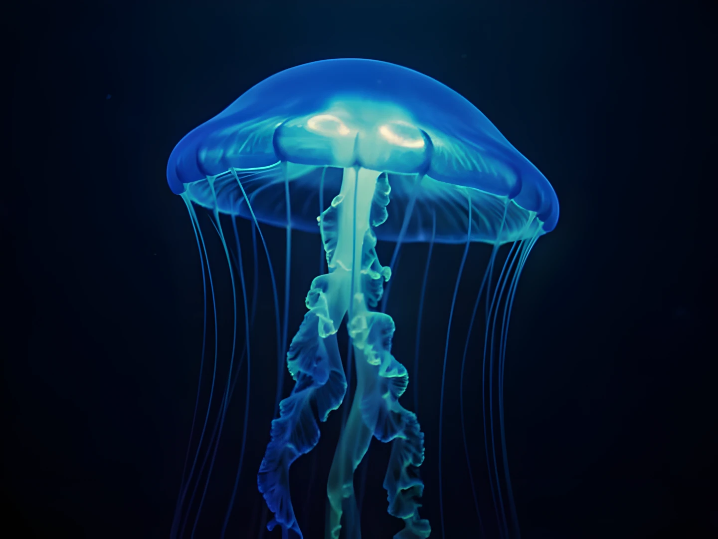 Glowing Jellyfish